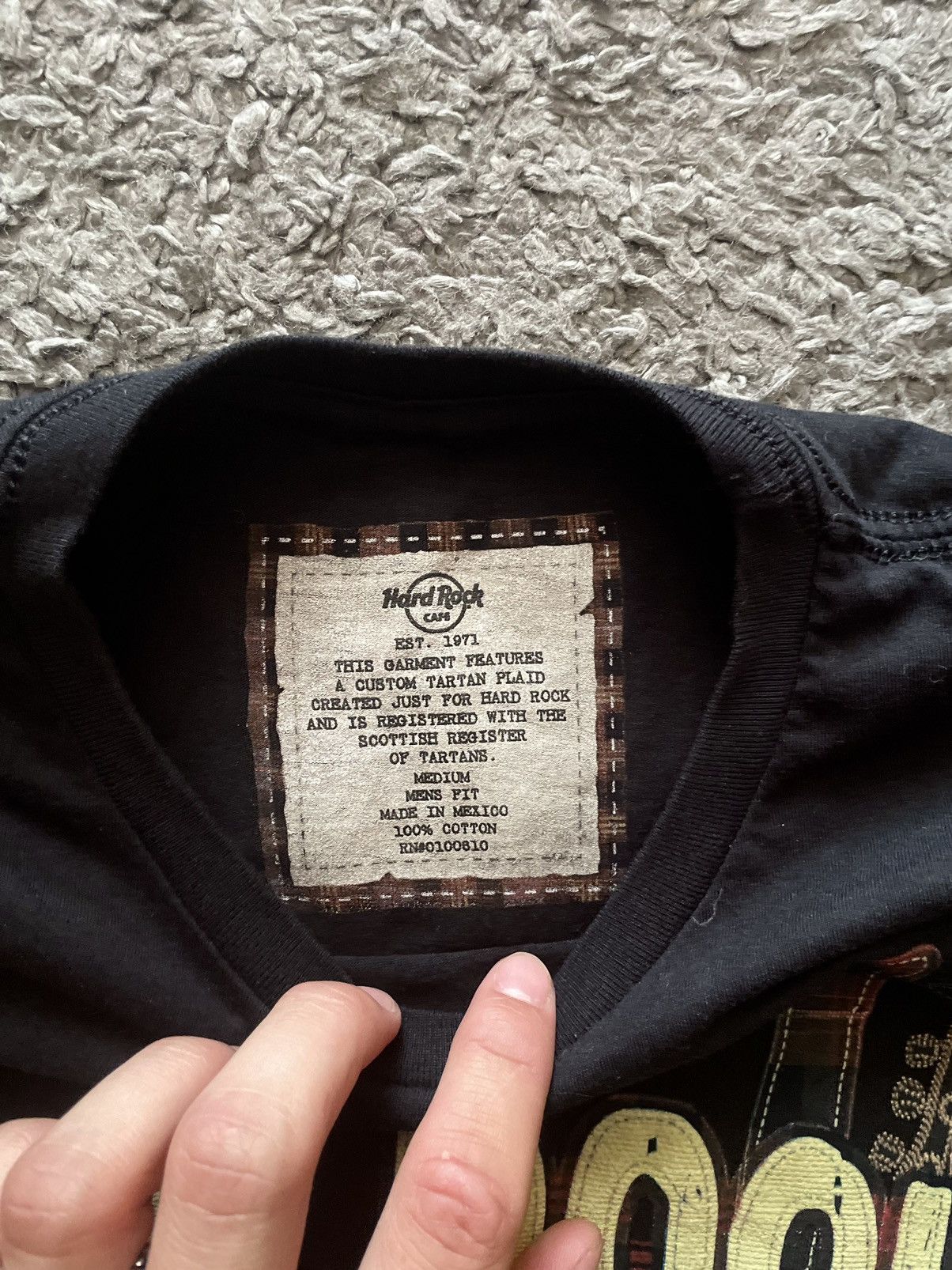 Hard Rock Cafe × Vintage Hard Rock Cafe T-Shirt Streetwear Vintage Big Logo Rare Y2k Size US M / EU 48-50 / 2 - 8 Thumbnail