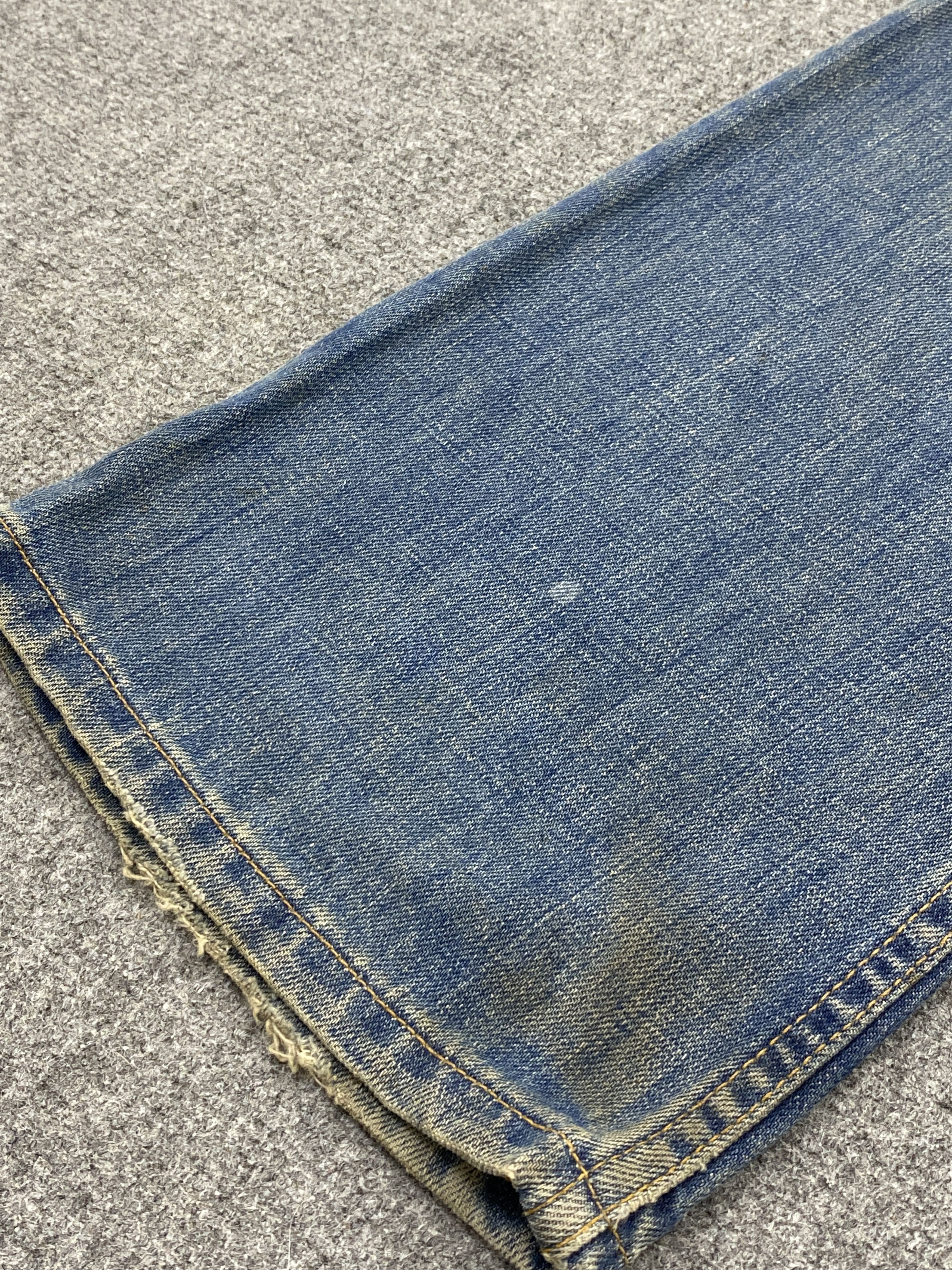 Levi's Rusty Vintage 90s Levis 518 Superlow Bootcut Jeans DP2637 Size US 33 - 12 Thumbnail
