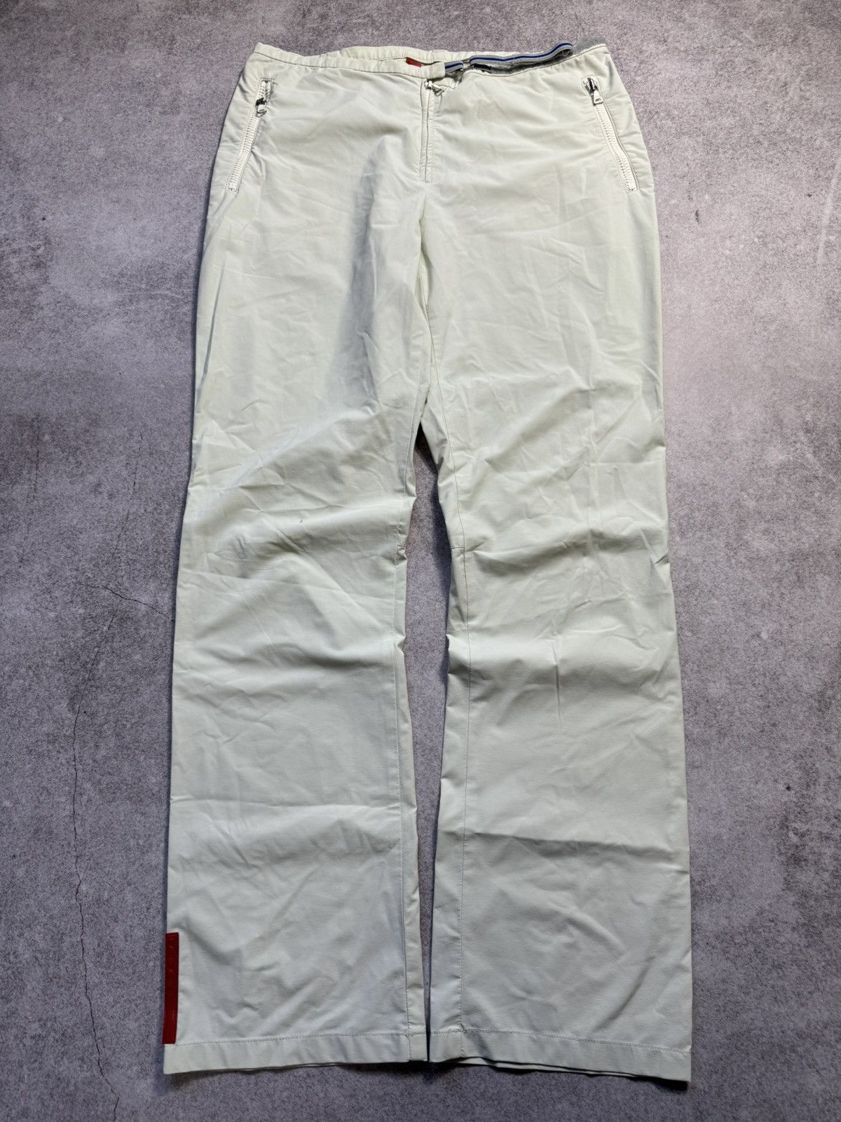 Prada Prada Sport Nylon Track Pants 2000s Archived Red Tab trouser Size US 31 - 1 Thumbnail