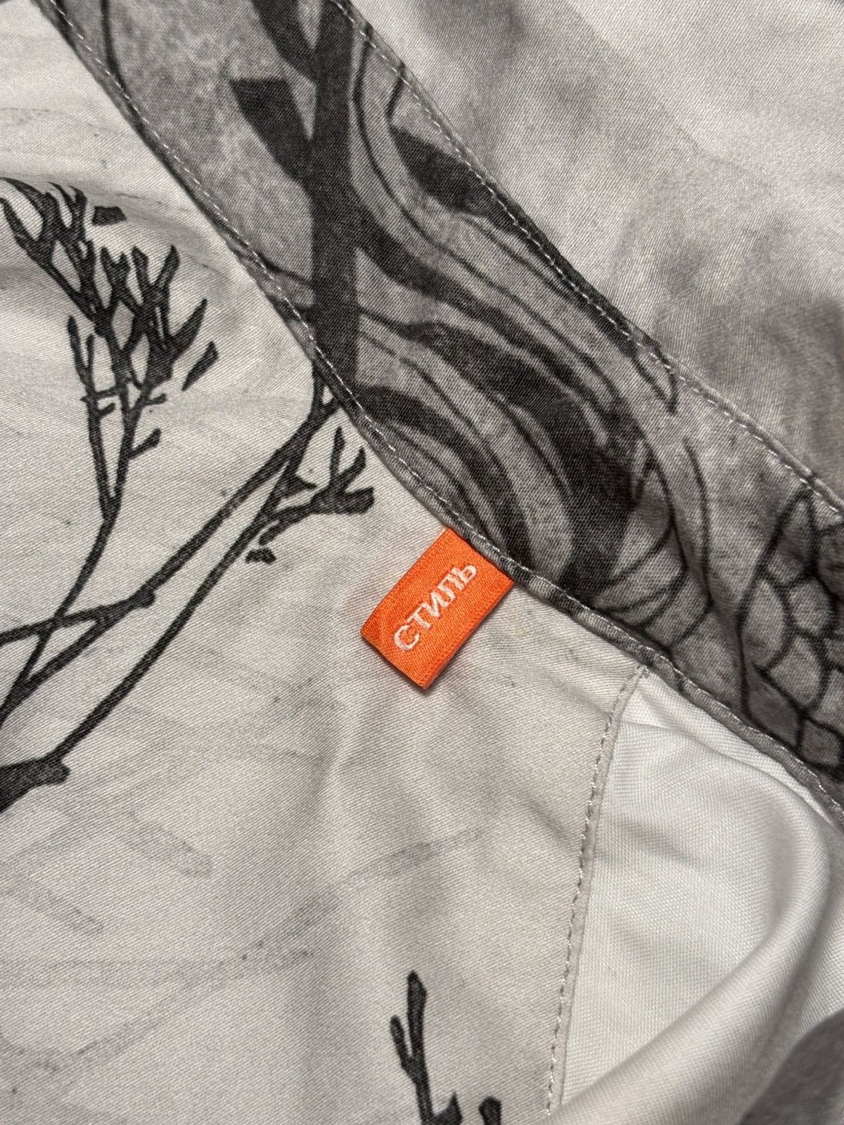 Heron Preston Heron Preston Gray Button Up Shirt Size US L / EU 52-54 / 3 - 6 Thumbnail
