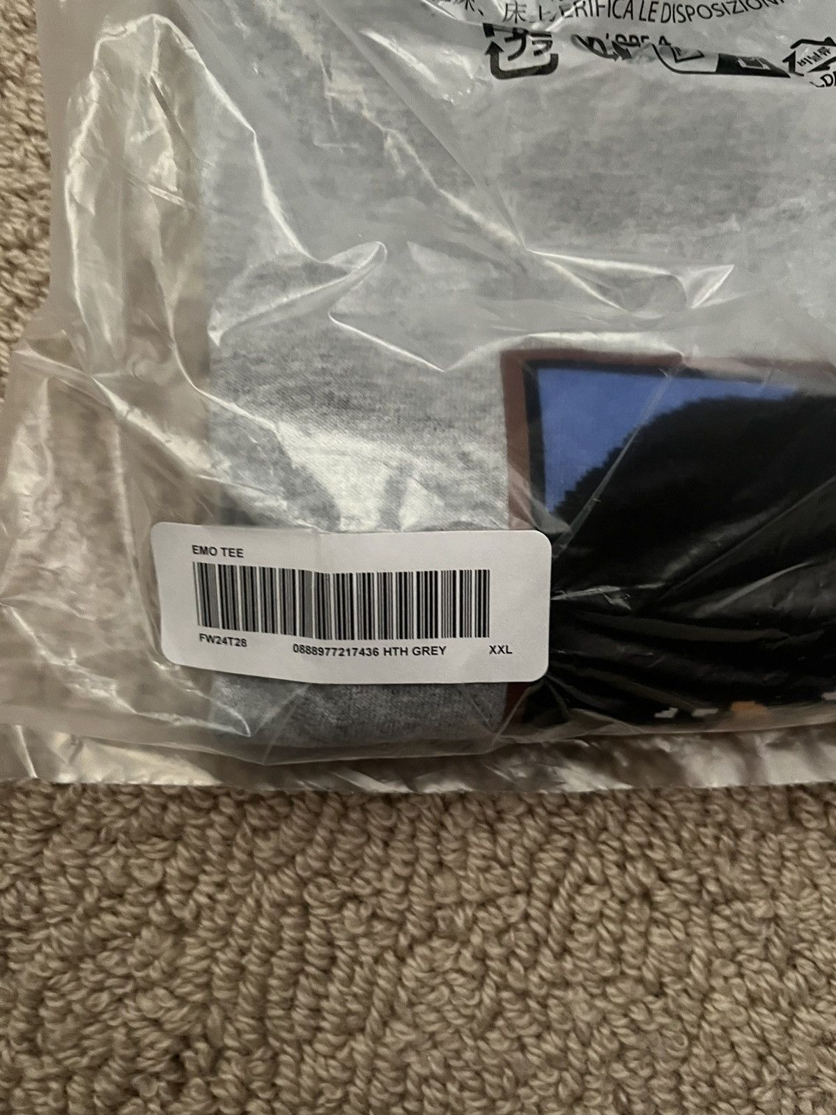 Supreme Supreme Emo Tee XXL Size US XXL / EU 58 / 5 - 4 Thumbnail