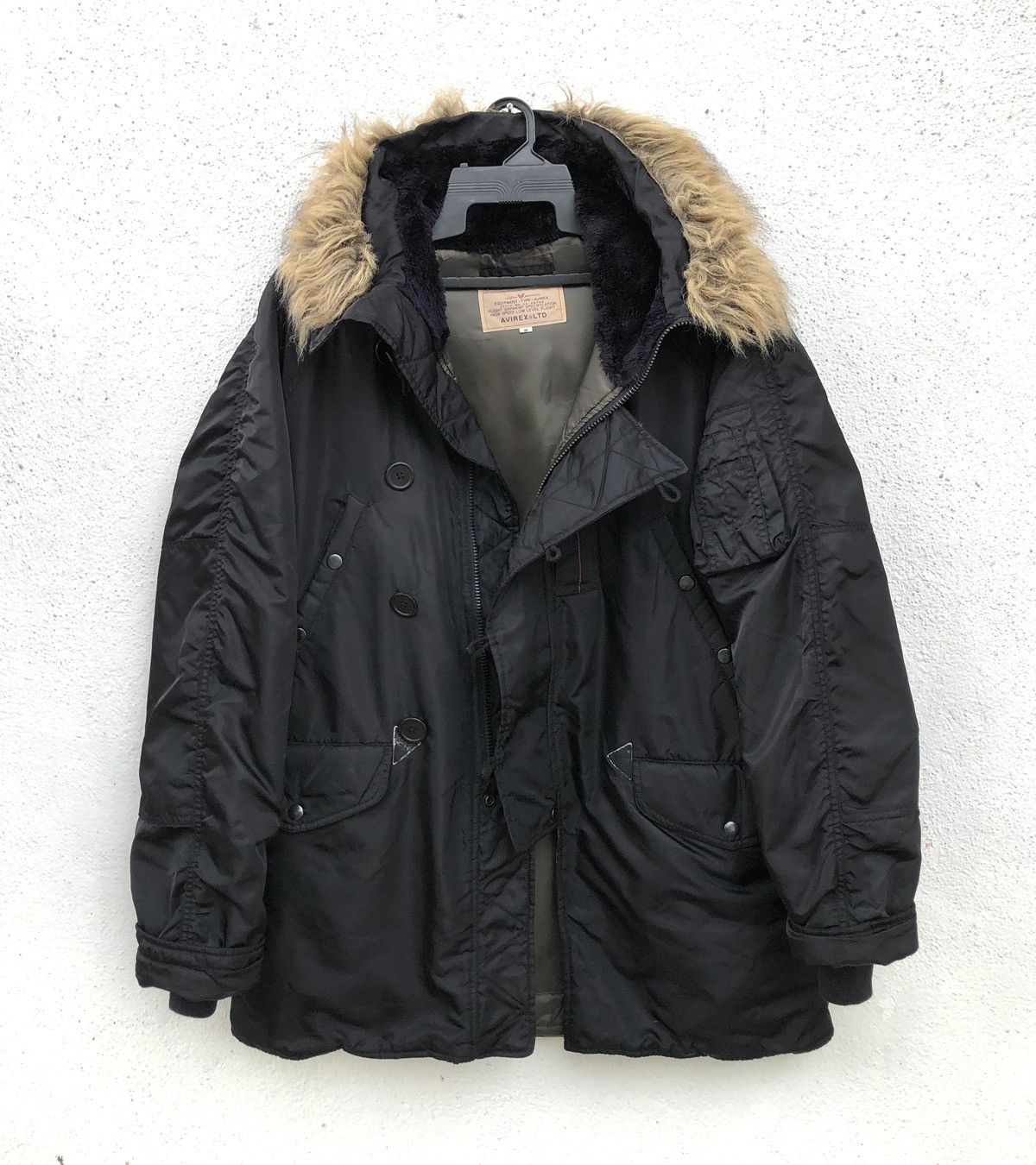 Avirex Vintage Avirex N-3B Military Parka Nylon Hoodie Jacket Size US M / EU 48-50 / 2 - 3 Thumbnail