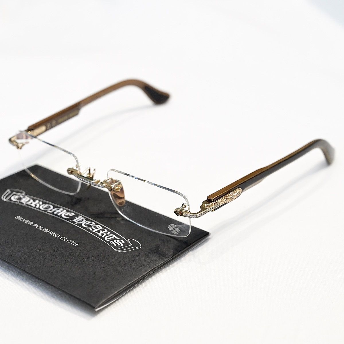Chrome Hearts CHROME HEARTS DEEP I GP - WEWE - PIANO VARNISH 💎 GLASSES Size ONE SIZE - 4 Thumbnail