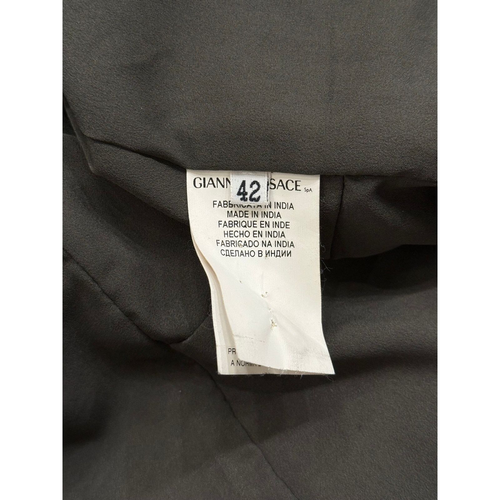 Versace 2000s Versace metal chains leather jacket Size M / US 6-8 / IT 42-44 - 11 Thumbnail