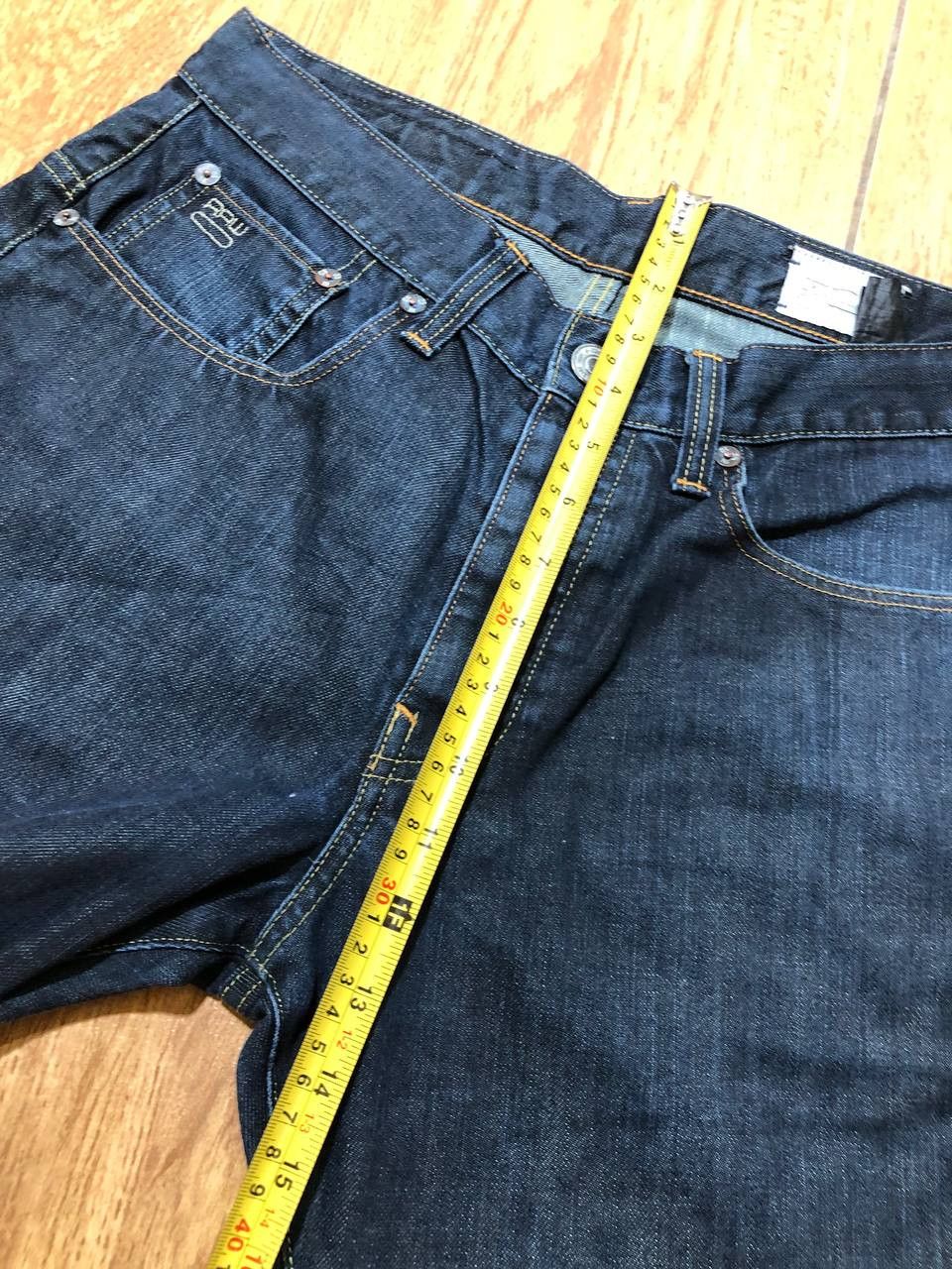 G-Star G-Star Raw 3301 Denim Dark Wash Button Fly Jeans Size US 31 - 9 Thumbnail