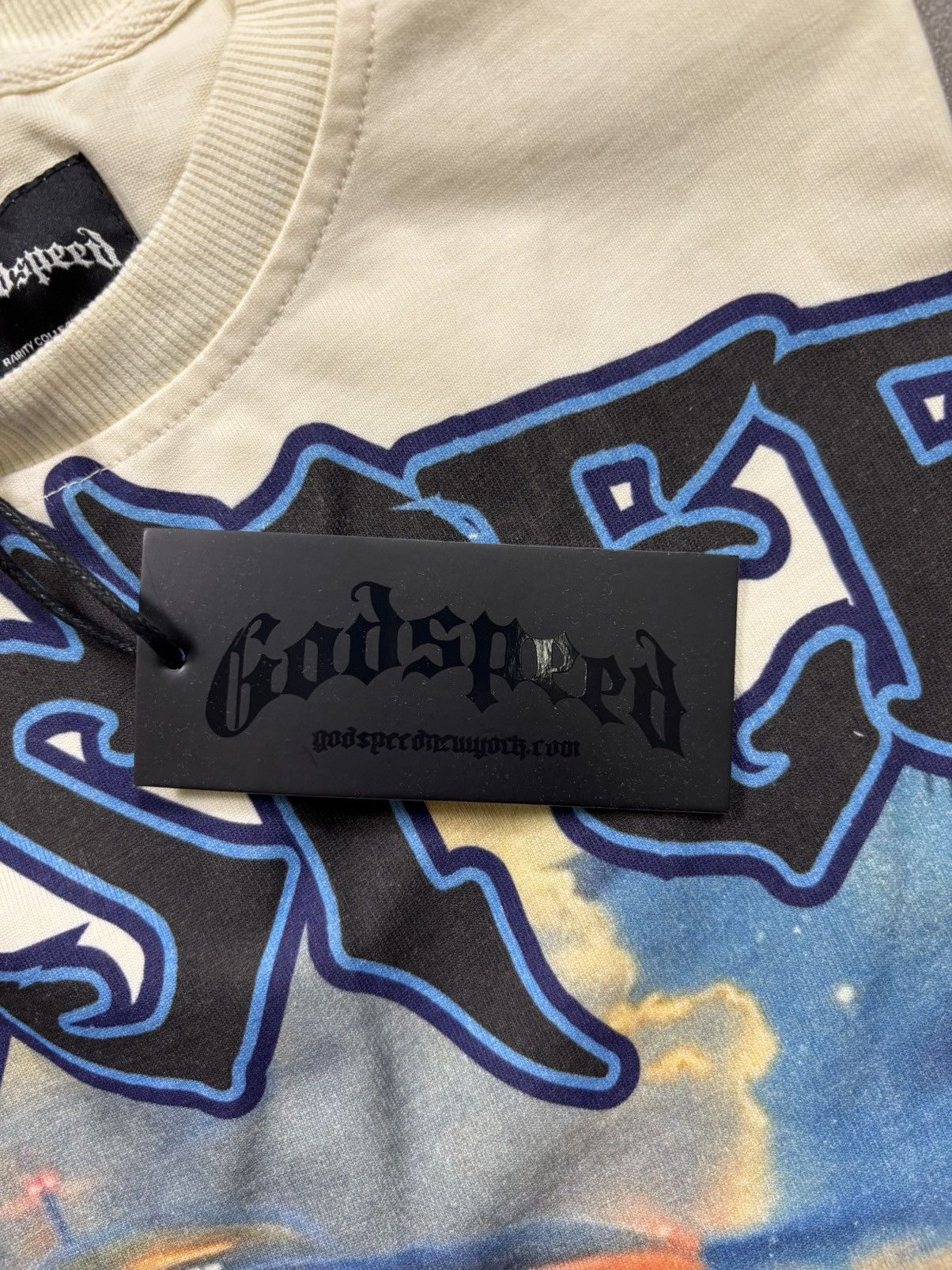 Godspeed Godspeed Miami UFO T-Shirt, Cream Size US S / EU 44-46 / 1 - 12 Thumbnail