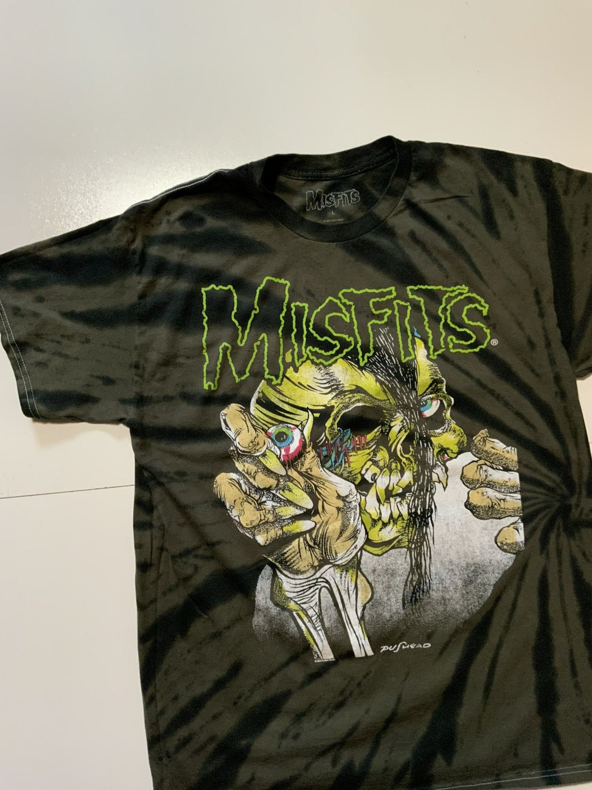Misfits Misfits Earth A.D. Wolfs Blood PusHead Rock Band T-Shirt Size US L / EU 52-54 / 3 - 4 Thumbnail