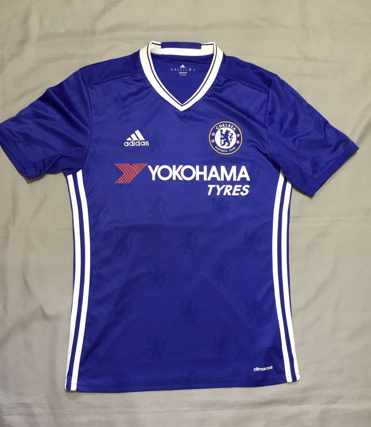 Adidas CHELSEA ENGLAND 2016/2017 HOME FOOTBALL SHIRT JERSEY SIZE S Size US S / EU 44-46 / 1 - 1 Thumbnail