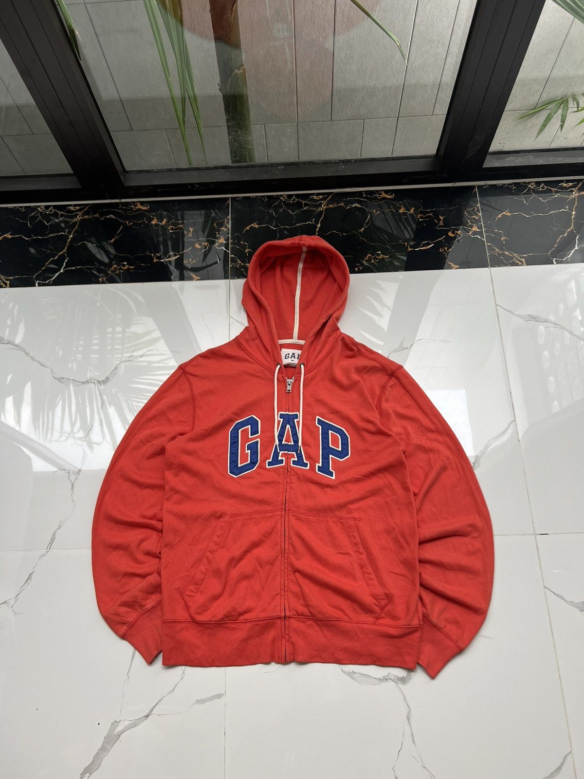 Gap × Vintage 90’s GAP ZIP HOODIE RARE Y2K SKATE RETRO Size US M / EU 48-50 / 2 - 1 Thumbnail
