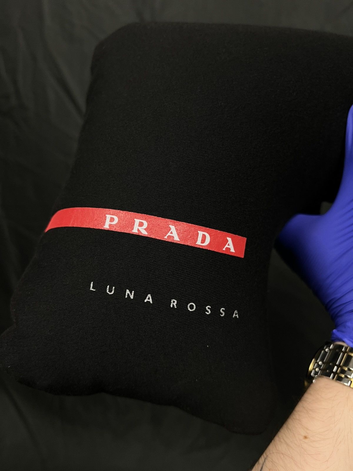 Prada Rare Prada Luna Rossa Vintage Inflatable Travel Pillow Size ONE SIZE - 6 Thumbnail