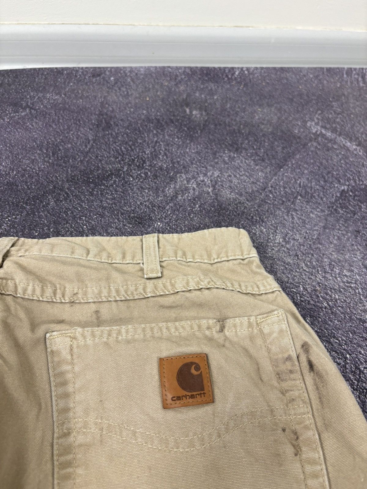 Carhartt Vintage Carhartt USA Cream Work Hype Baggy Pants Size US 33 - 9 Thumbnail