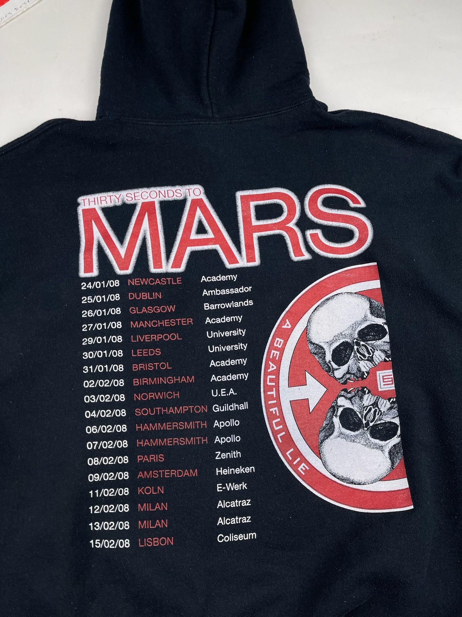 Band Tees Vintage 30 Seconds to Mars hoodie Size US L / EU 52-54 / 3 - 6 Thumbnail