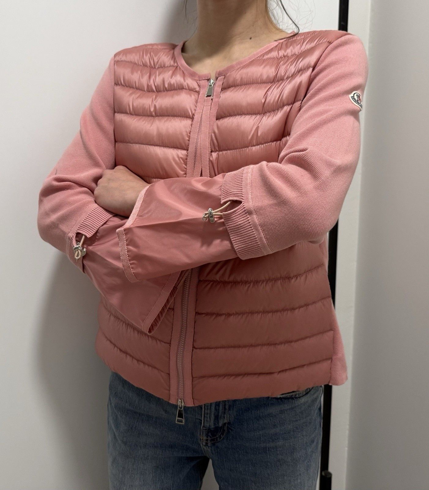 Moncler DDP Moncler Maglia Tricot Quilted Down Puffer Jacket Size M / US 6-8 / IT 42-44 - 2 Thumbnail