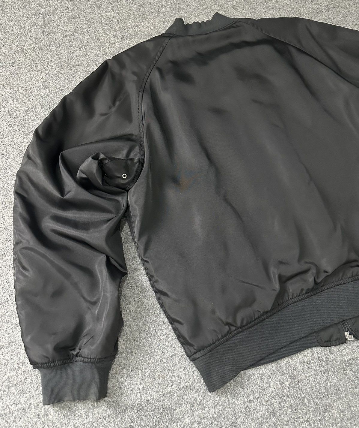 Prada Prada - 90s Vintage Zip-Up Nylon Bomber Jacket Hard to Find Size US M / EU 48-50 / 2 - 10 Thumbnail