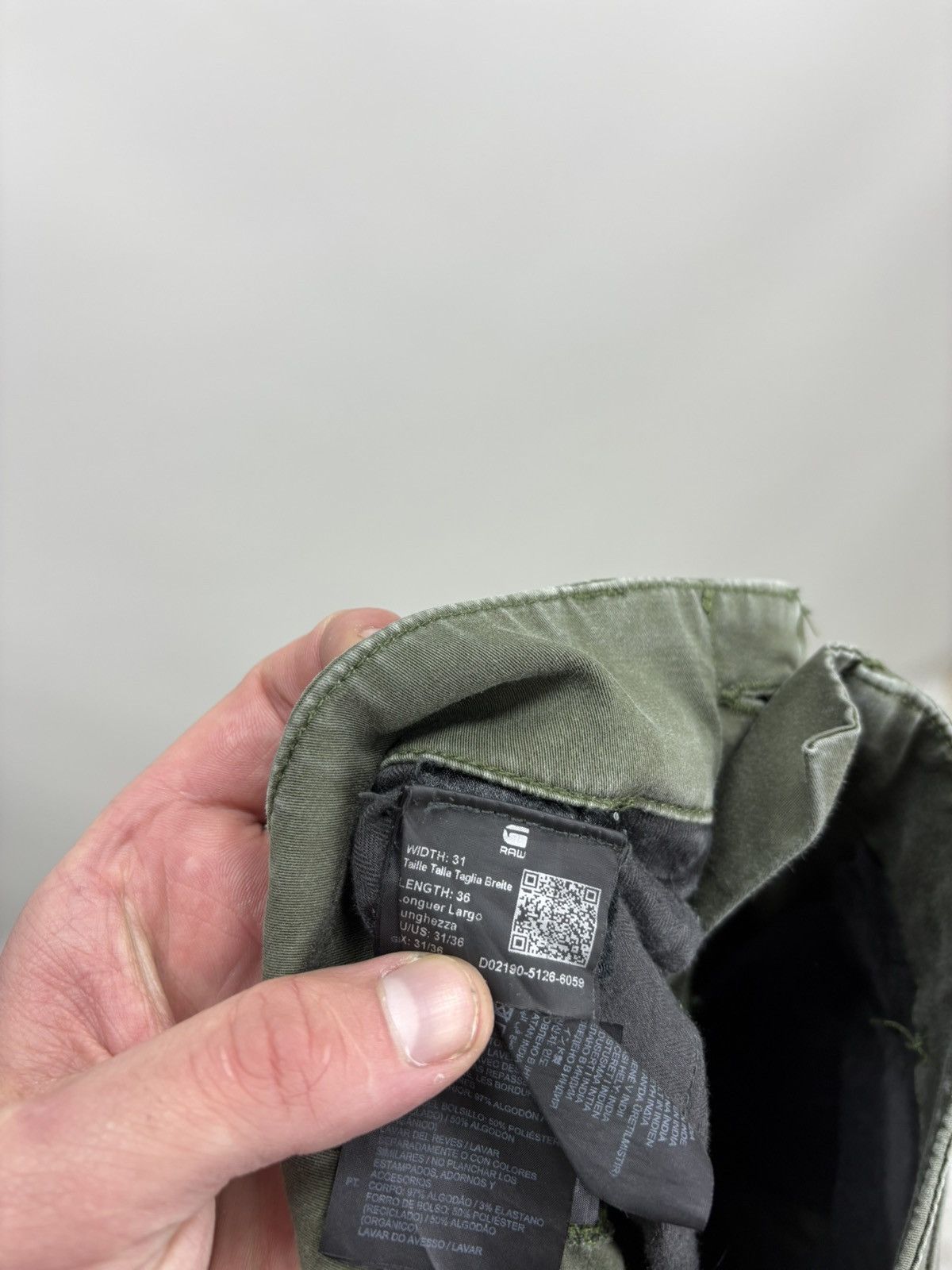 G-Star Mens cargo pants G Star Raw Size 31 Color Khaki/Brown Size US 31 - 9 Thumbnail