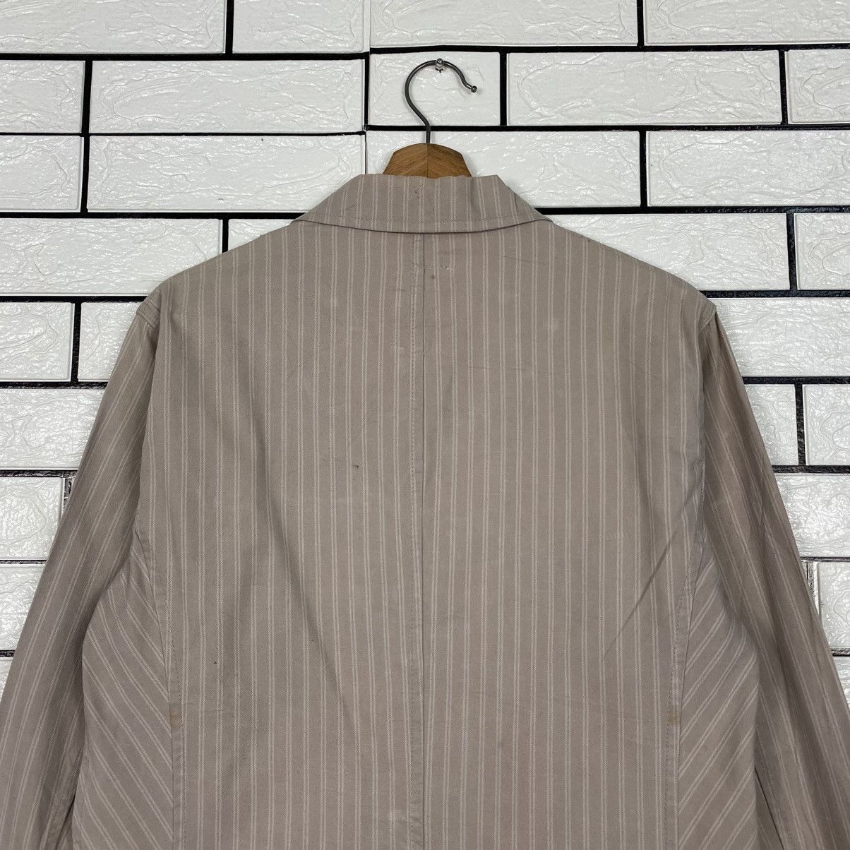Issey Miyake 📌Vintage Hickory Chore Work Jacket Nicole Club For Men Size US M / EU 48-50 / 2 - 10 Thumbnail