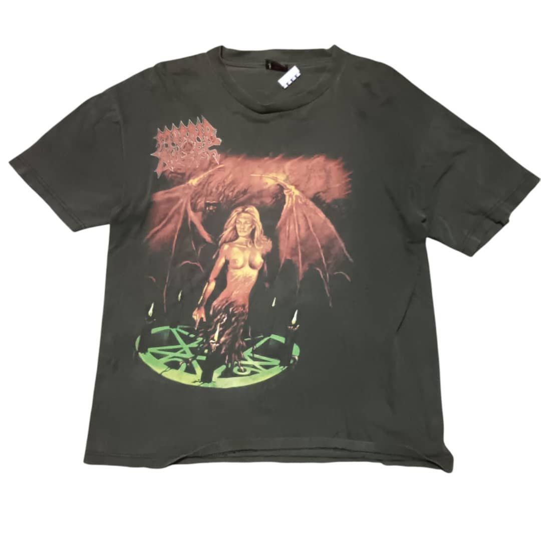 Band Tees × Vintage 🔥BEST OFFER🔥 90s Morbid Angle Size US L / EU 52-54 / 3 - 1 Thumbnail