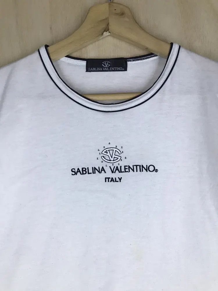 Vintage Vintage Sablina Valentino Crop Tops Size L / US 10 / IT 46 - 3 Thumbnail