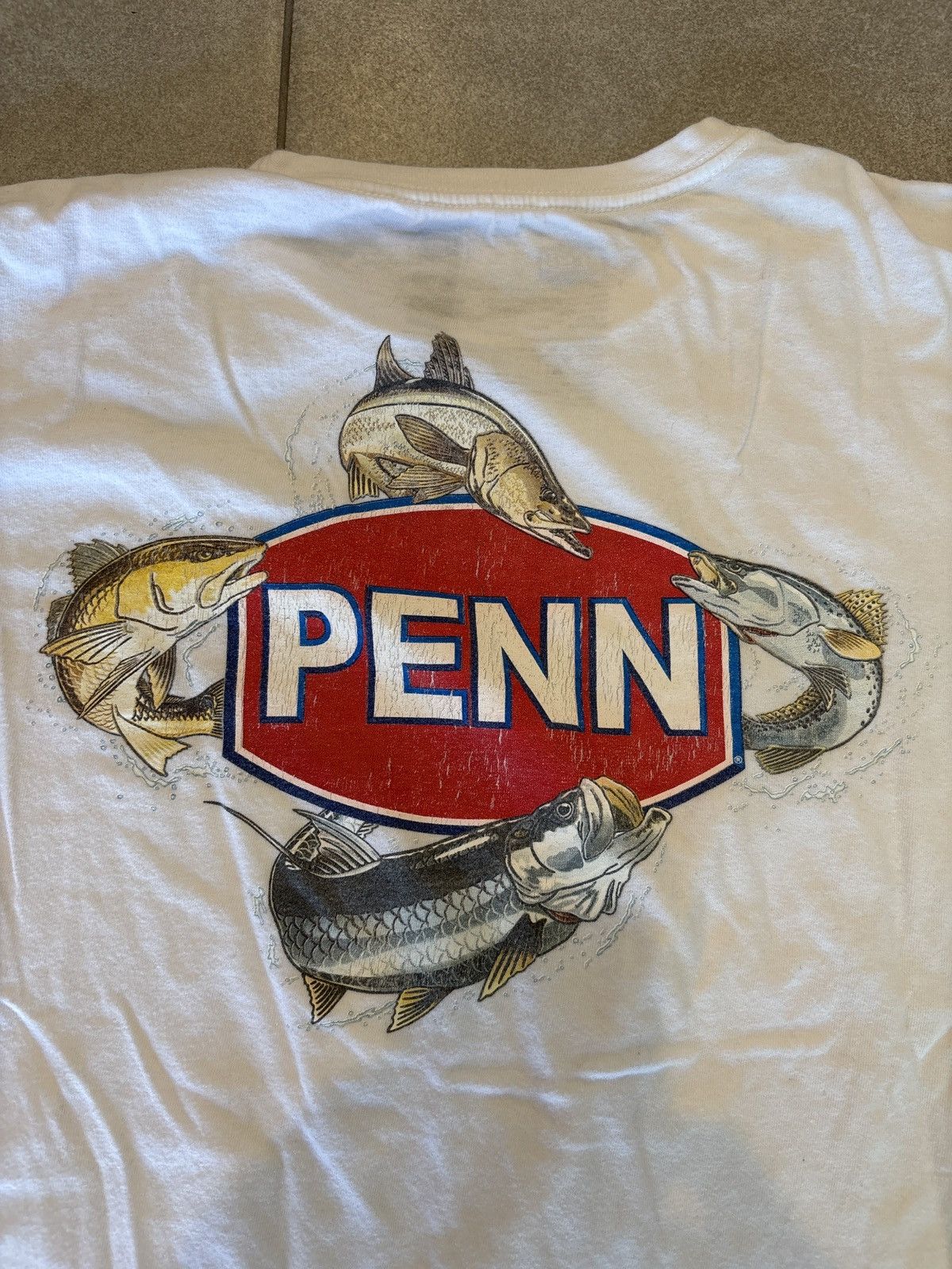 Penn Vintage 2015 Penn Fishing Reels Snook Spec Tarpon Red Tee Size US S / EU 44-46 / 1 - 2 Thumbnail