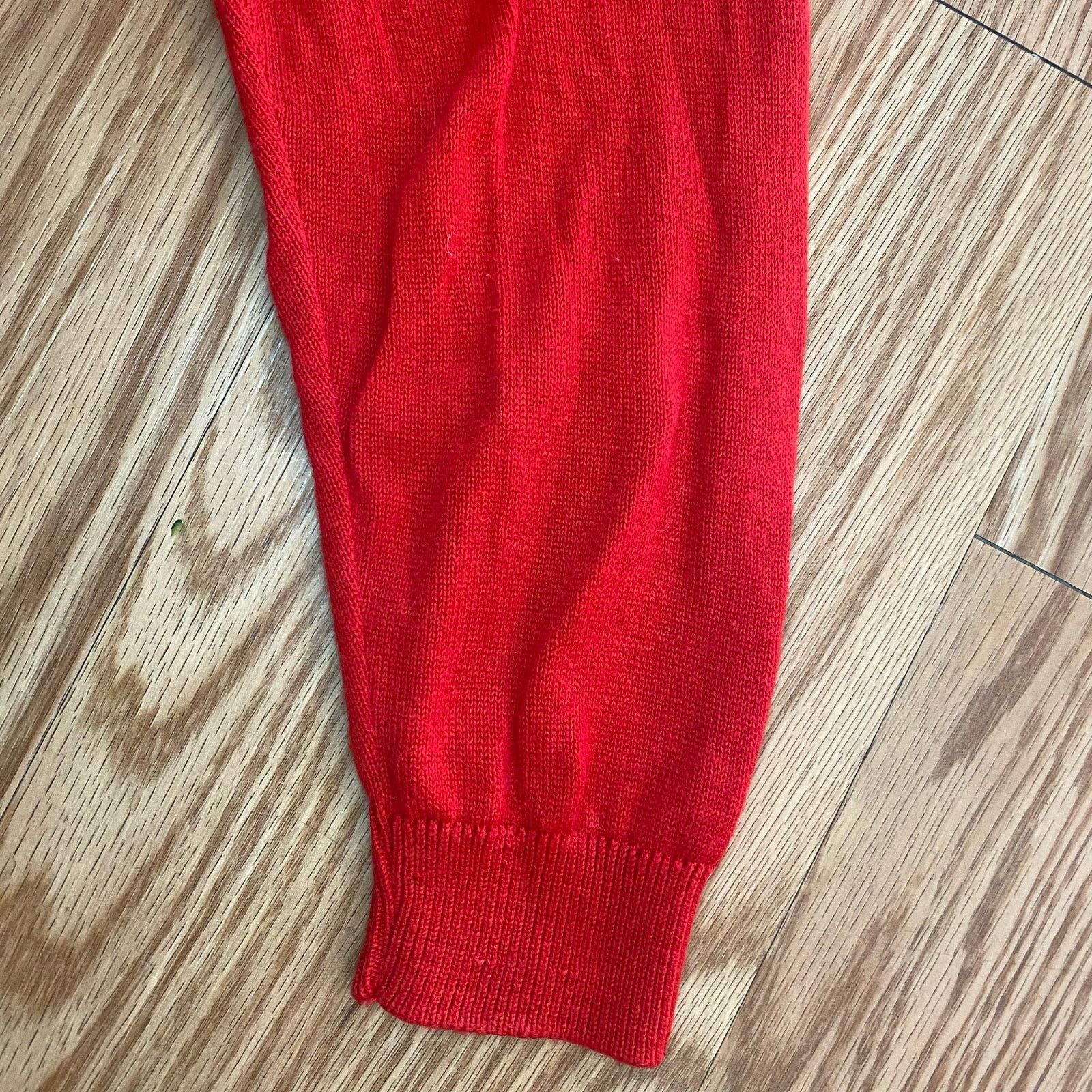 Pendleton Pendleton Red Mock Neck Cotton Sweater Womens Small Petite Size S / US 4 / IT 40 - 7 Thumbnail