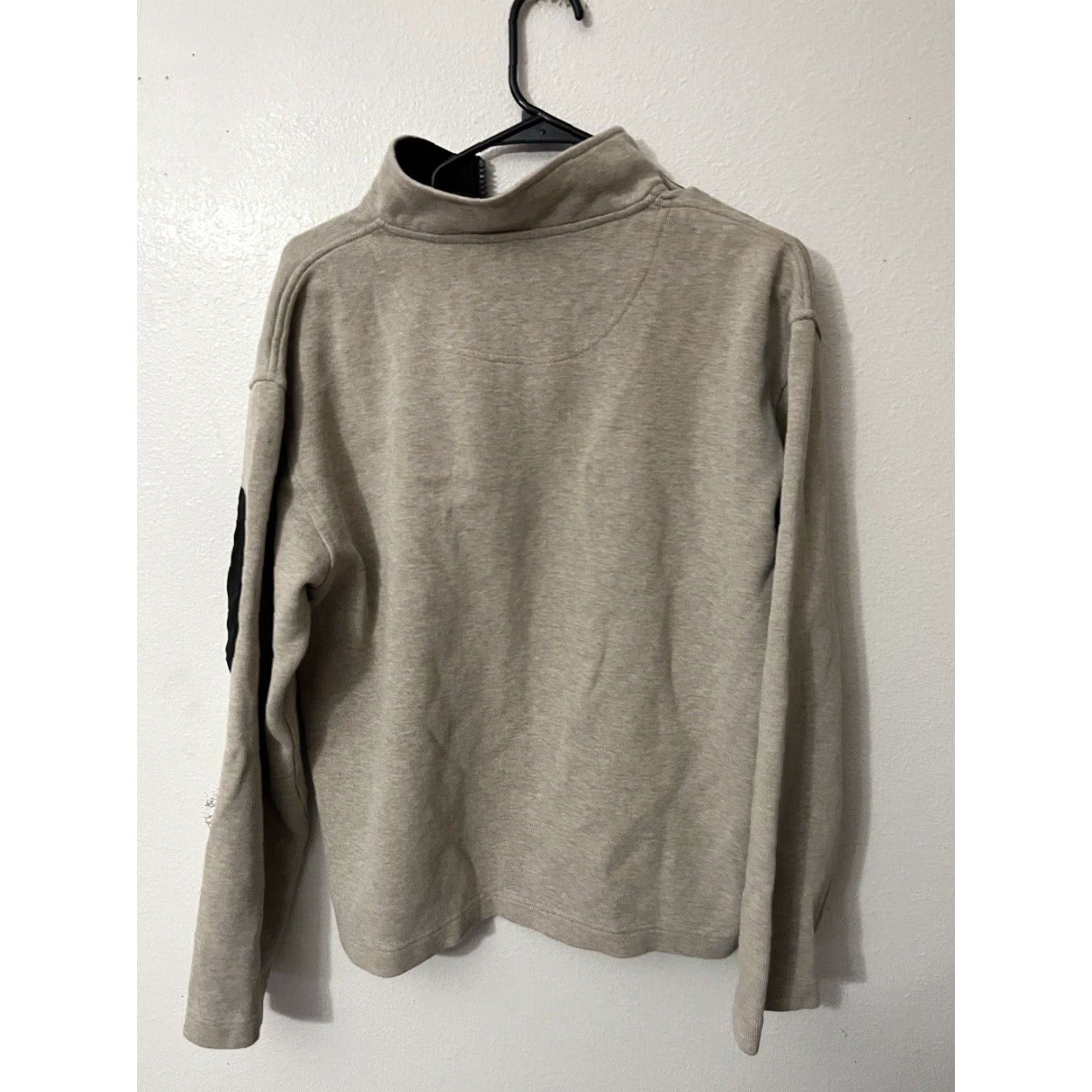Orvis Orvis Sweater Men Medium Brown Knit Sleeve Pocket Mock Neck Pullover Quarter Zip Size US M / EU 48-50 / 2 - 2 Thumbnail