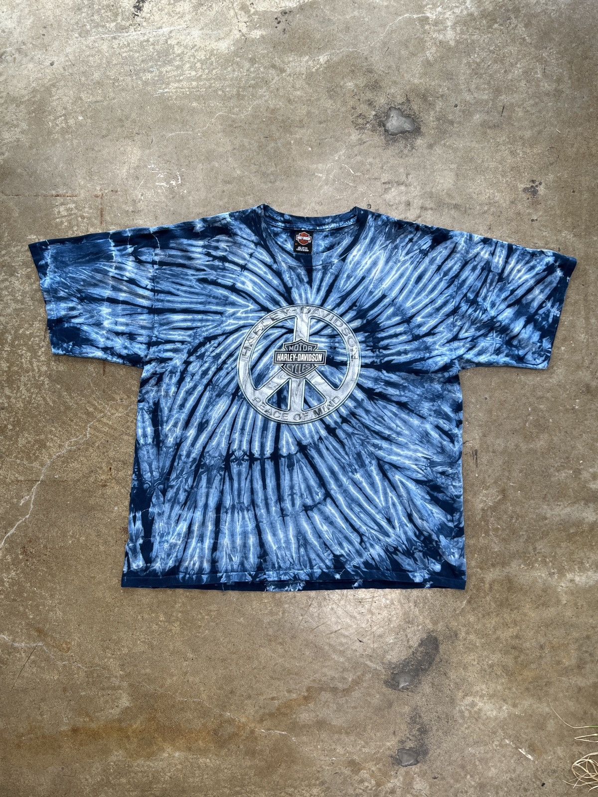 Harley Davidson Vintage 2006 Harley Davidson Peace of Mind Pig Trail Tee XXL Size US XXL / EU 58 / 5 - 2 Thumbnail