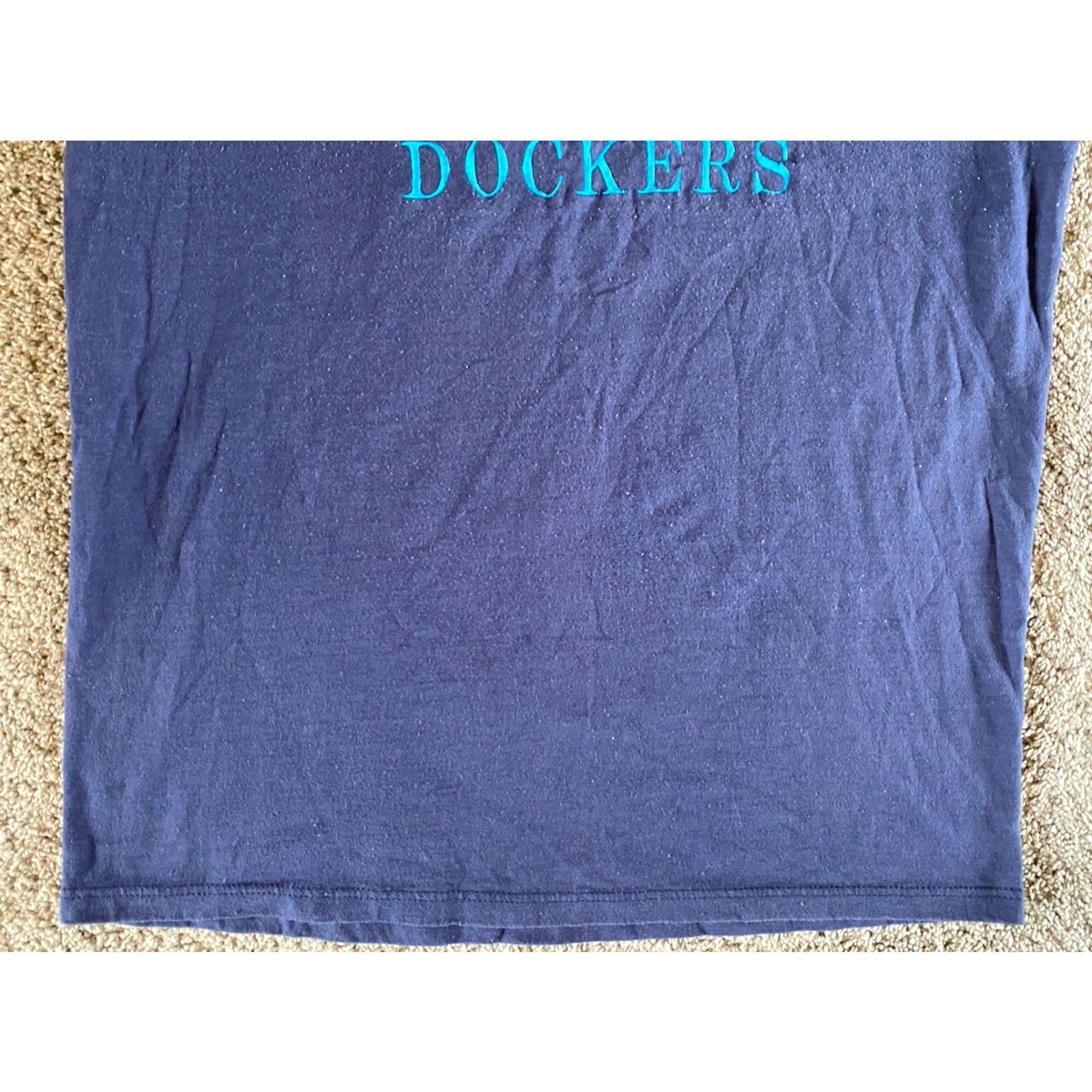 Jerzees VINTAGE Jerzees Super T Shirt Men’s L 42-44 Made In USA Blue USA 90s 80s T-Shirt Mens Shirt Size US L / EU 52-54 / 3 - 2 Thumbnail
