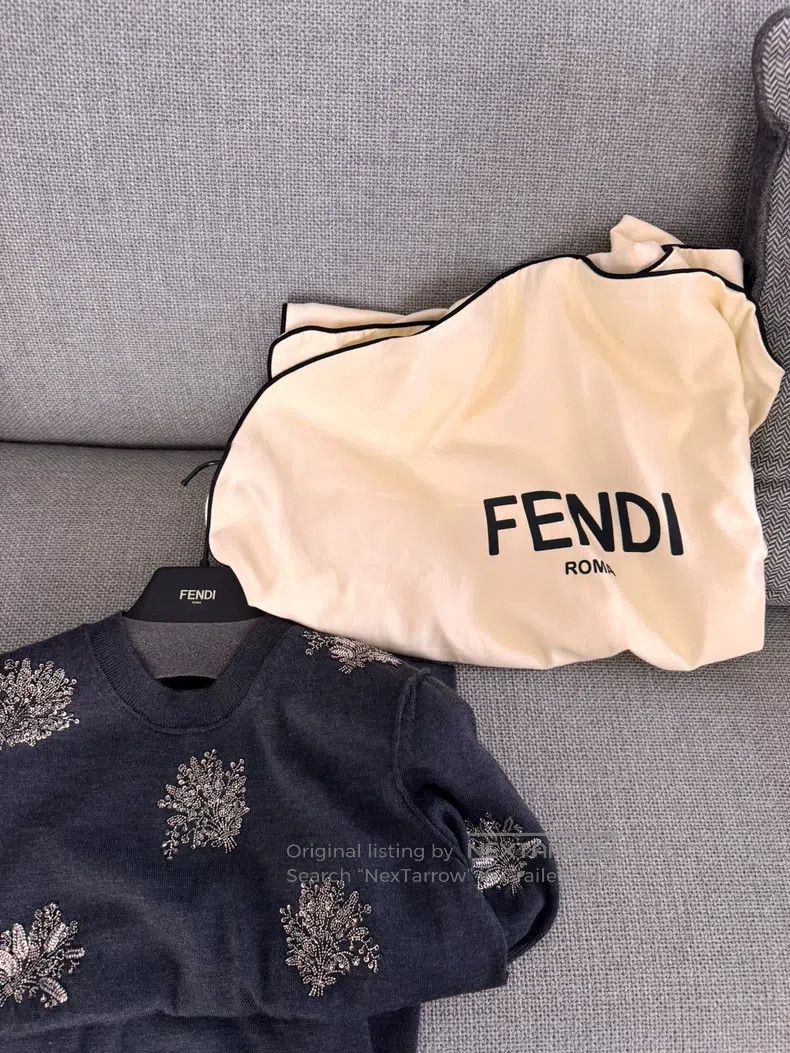 Fendi Fendi Woolen dress Size S / US 4 / IT 40 - 9 Thumbnail