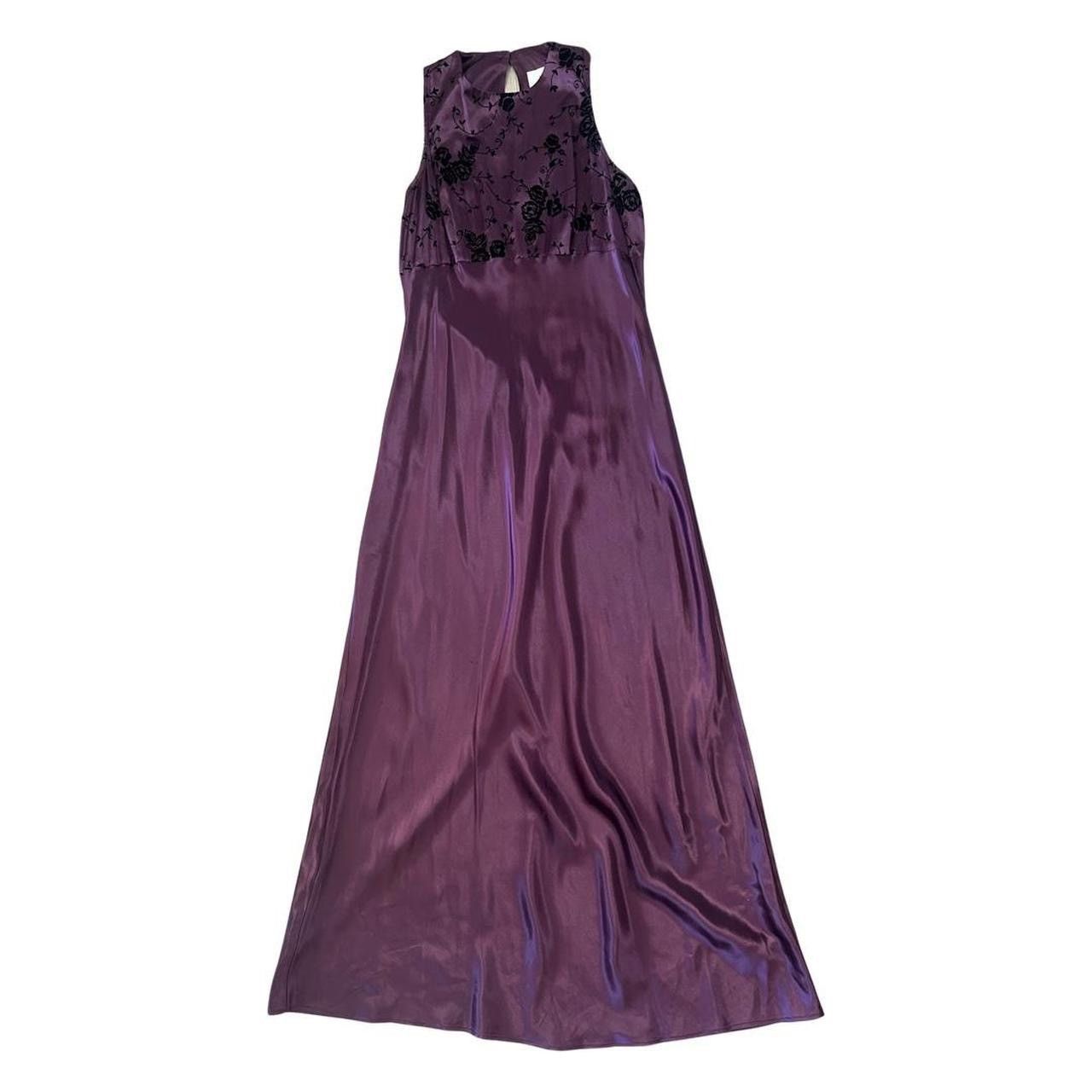 Image of Vintage Prom Dress Y2K in Purple, Women's (Size Small)