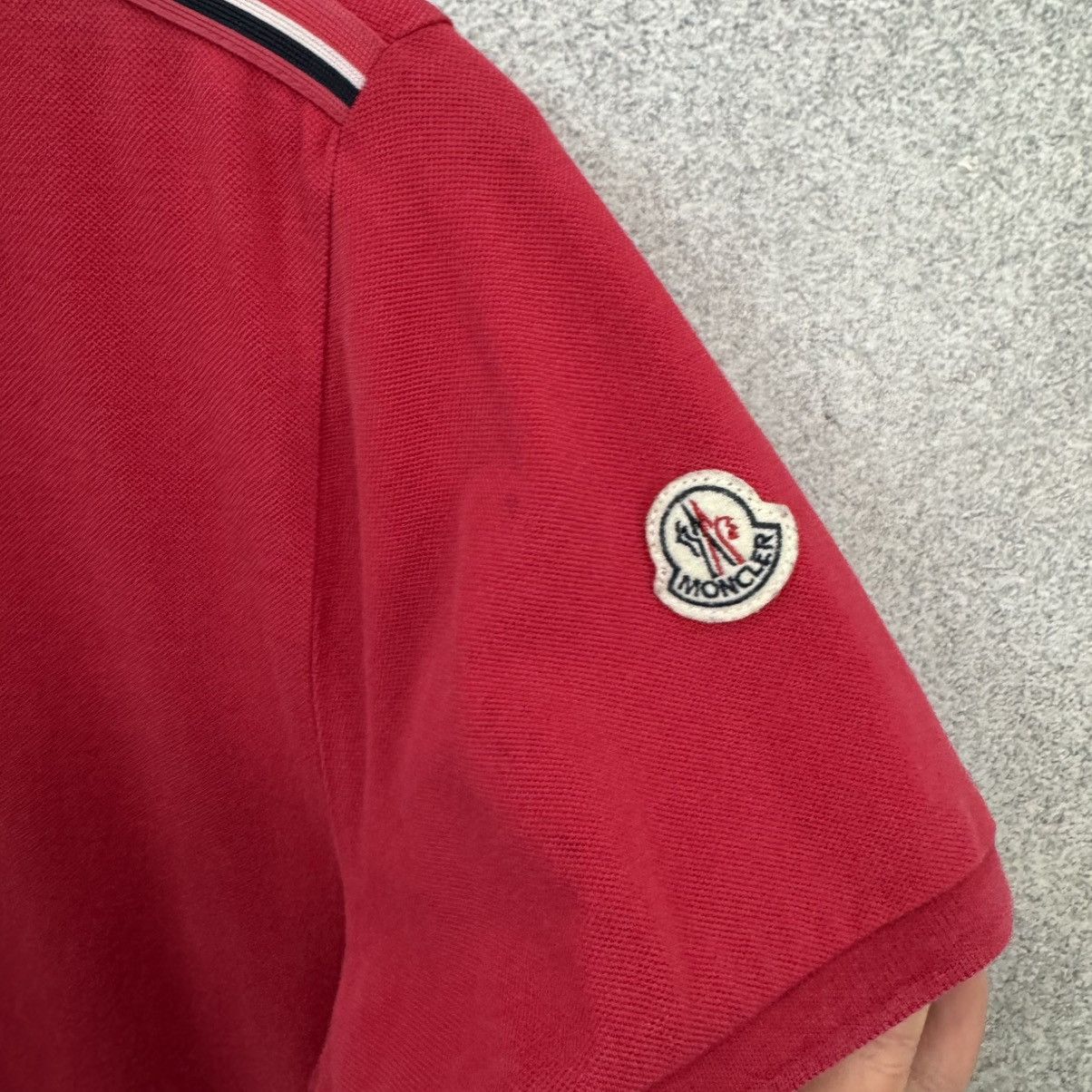 Moncler Moncler Polo Shirt Size US L / EU 52-54 / 3 - 4 Thumbnail