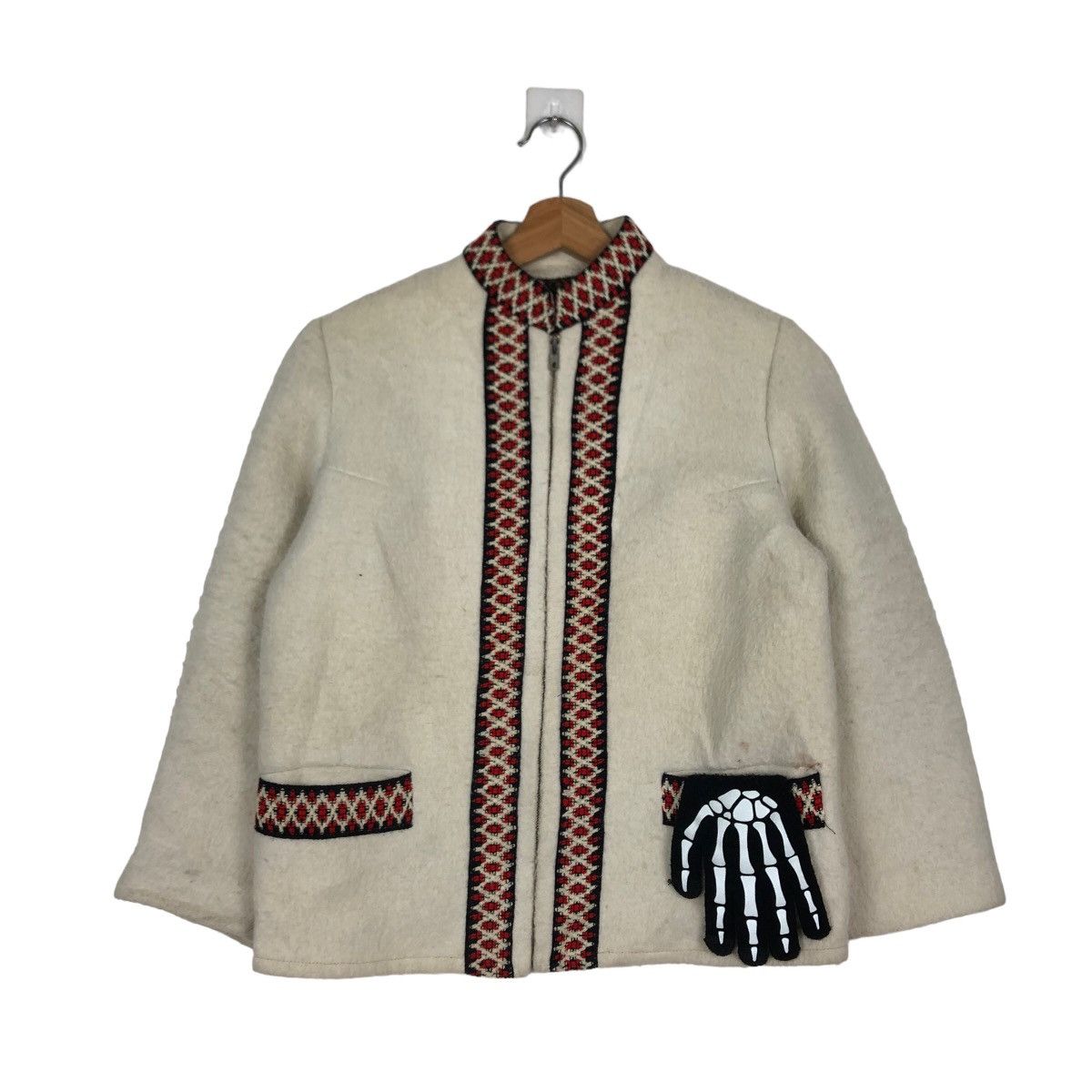 Japanese Brand VINTAGE CROPPED WOOL JACKET BOOS AUSTRIAN STYLE Size US M / EU 48-50 / 2 - 1 Thumbnail