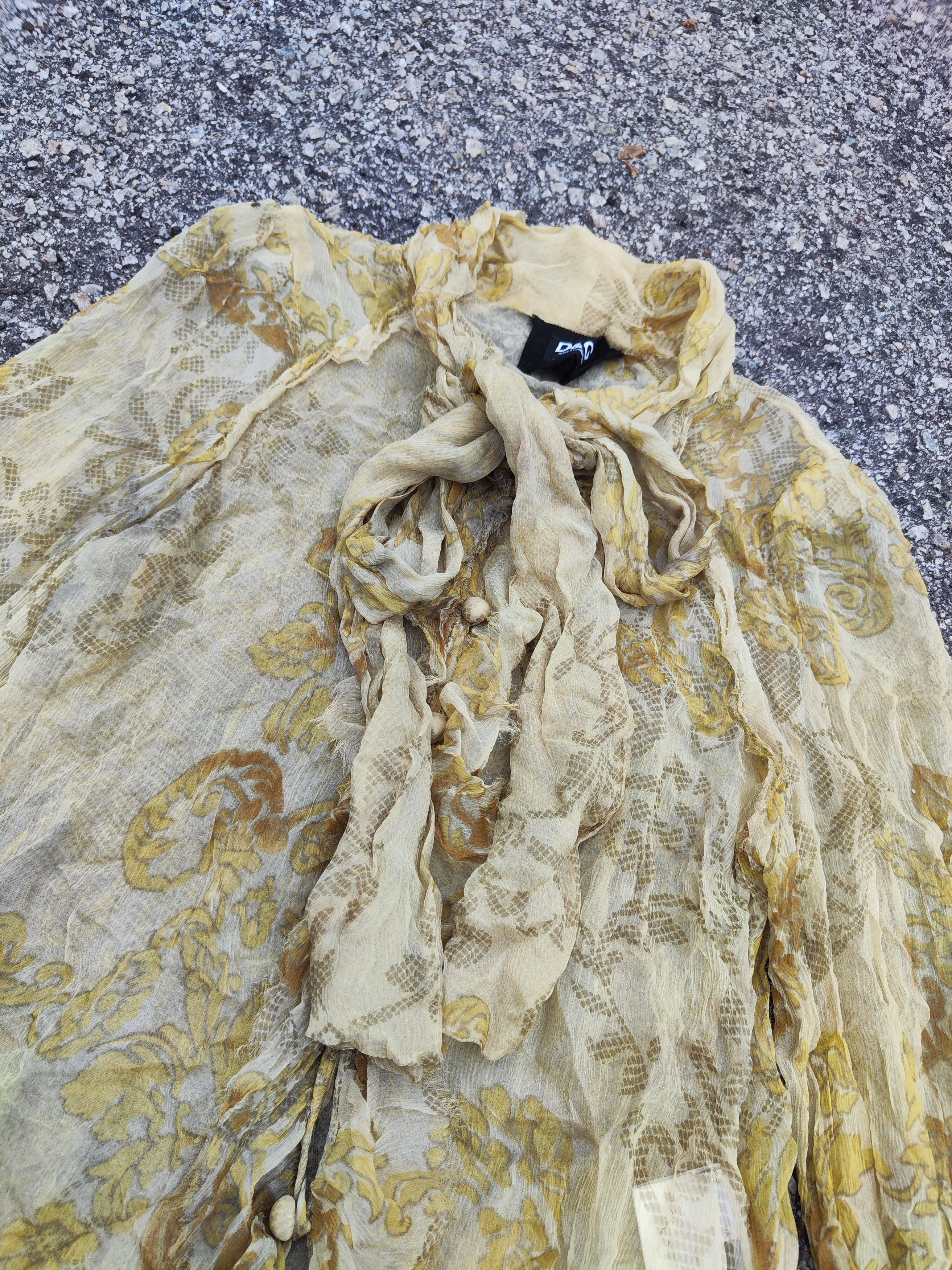 Dolce & Gabbana SS0206 Runaway Floral Silk Top Size ONE SIZE - 4 Thumbnail