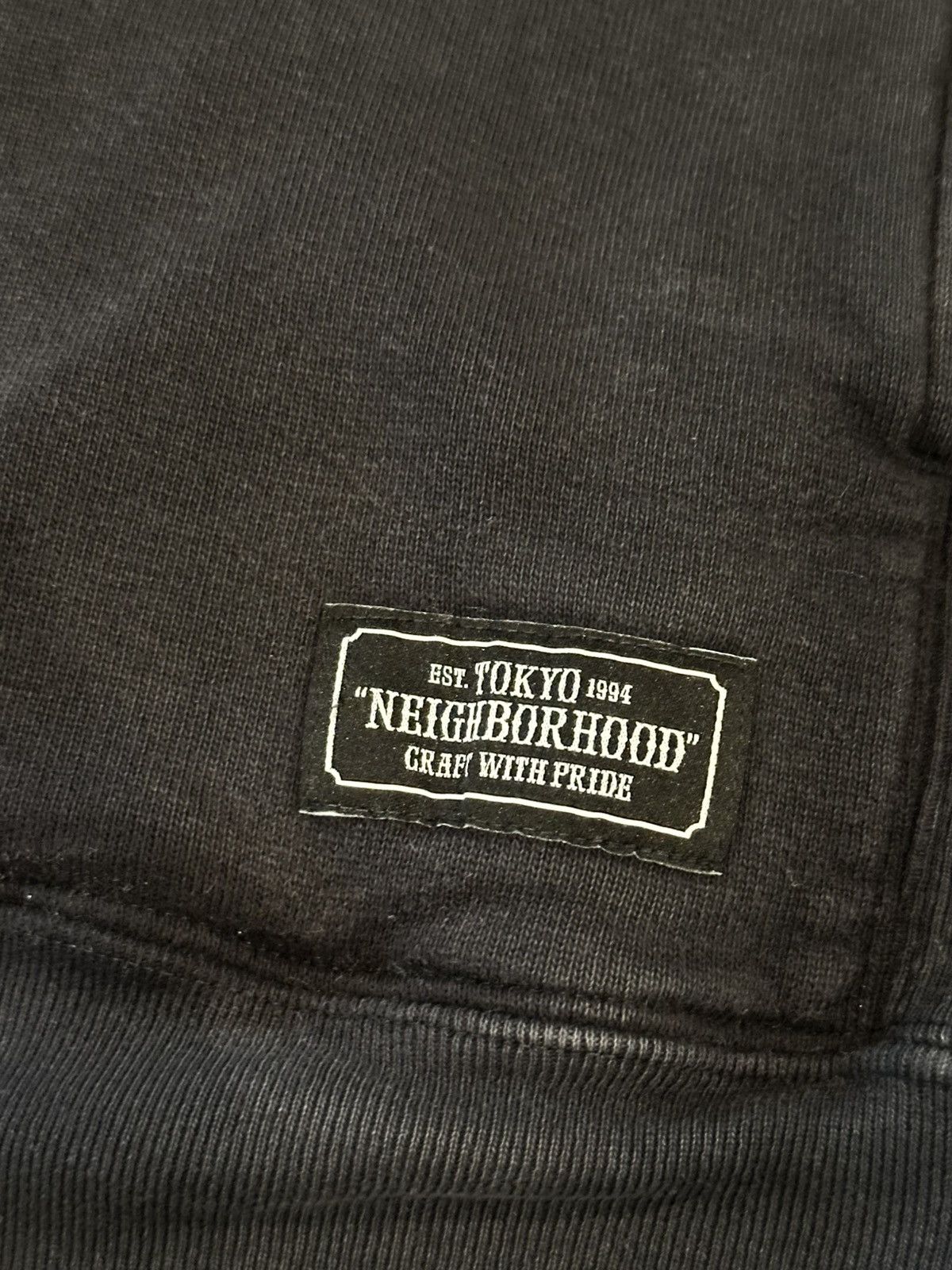 Neighborhood NBHD Neighborhood Logo Pocket Sweatshirt Tokyo Japan Size US M / EU 48-50 / 2 - 4 Thumbnail