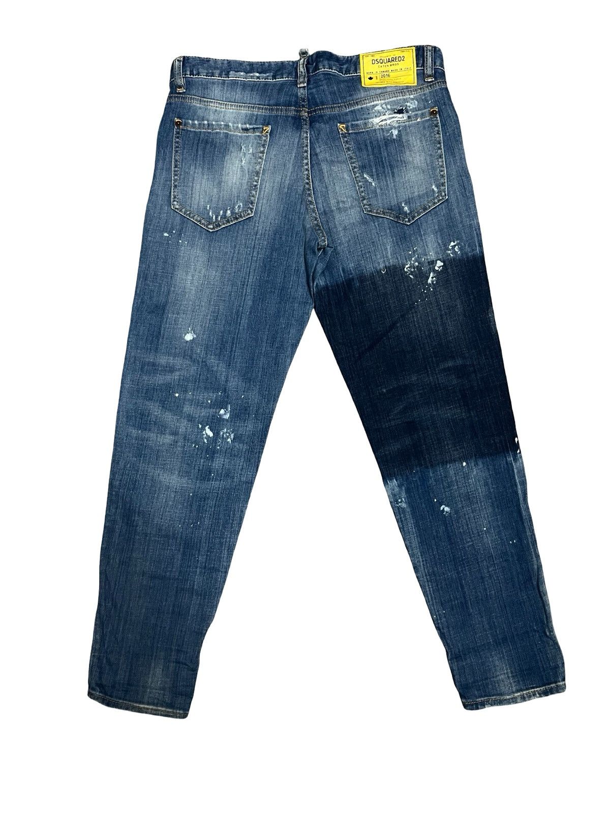 Dsquared2 Dsquared2 distressed blue stretch-cotton jeans Size US 40 / EU 56 - 2 Thumbnail