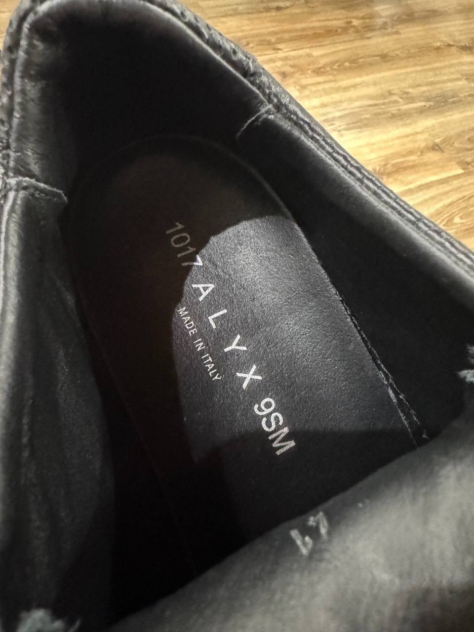 1017 ALYX 9SM 1017 ALYX 9SM Black Leather Buckle Sneakers Size US 8.5 / EU 41-42 - 18 Thumbnail