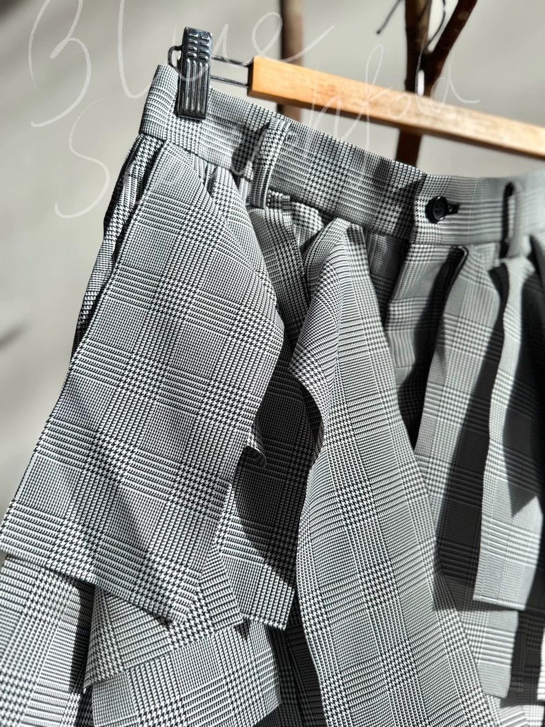 Comme des Garcons Comme Des Garcons Houndstooth Shorts Size 37" - 3 Thumbnail