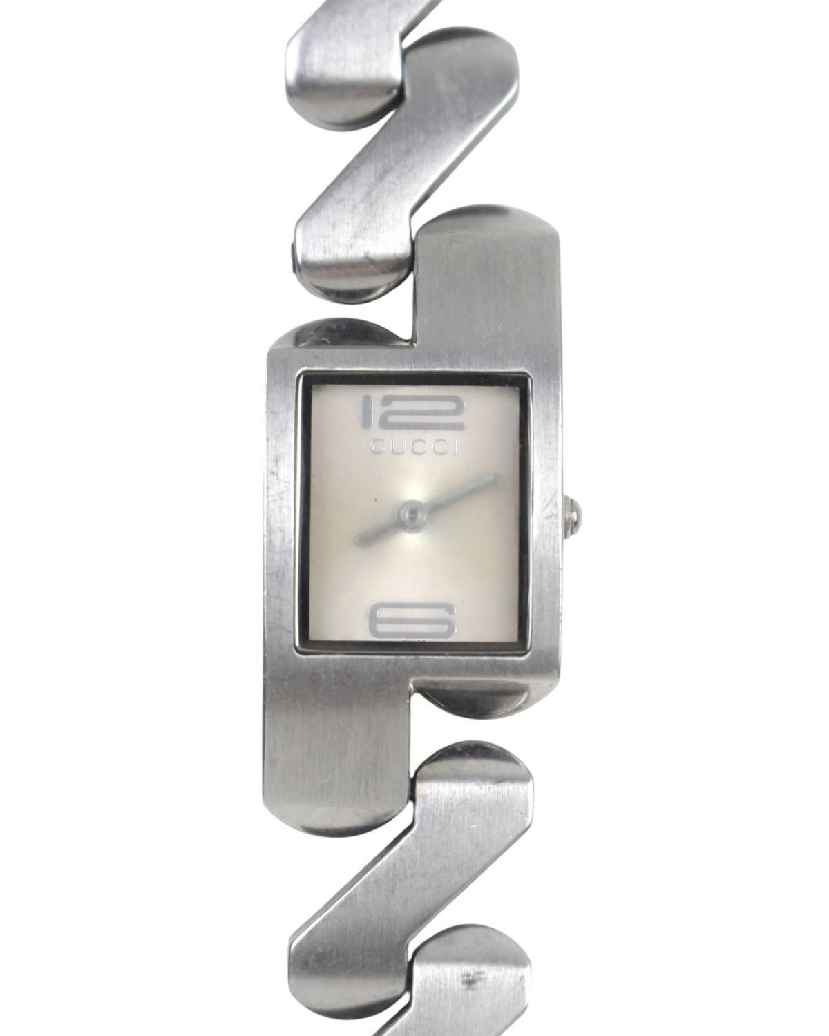ジャンク品　GUCCI 時計　ブレスレット Gucci 1990S GUCCI STAINLESS STEEL BRACELET Z-LINK SWISS MADE WATCH