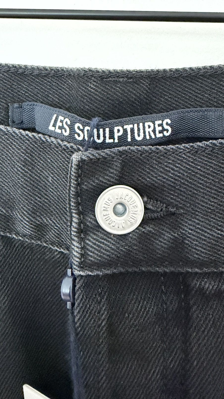 Jacquemus Jacquemus - “Les Sculptures” Faded Loose Fit Black Jeans Size US 34 / EU 50 - 5 Thumbnail