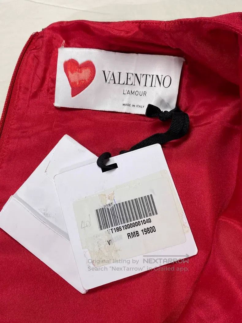 Valentino Valentino Red long-sleeved dress Size S / US 4 / IT 40 - 3 Thumbnail