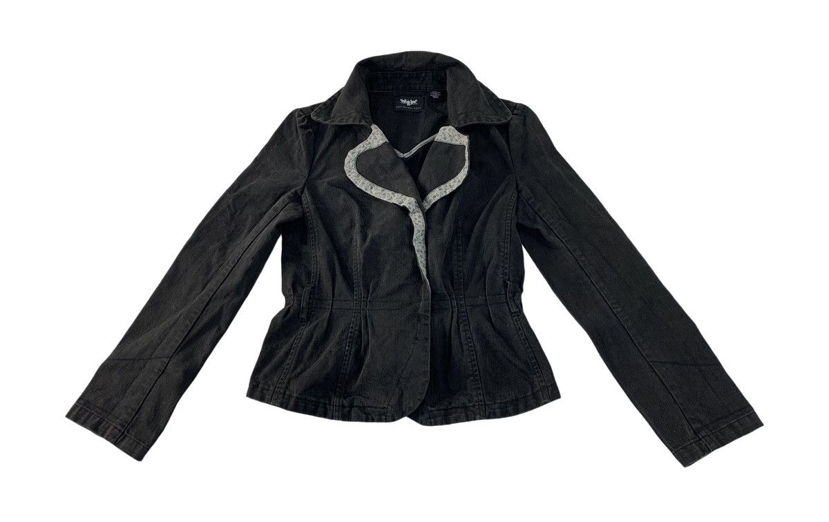 Levi's 90s Levis Lady Style Ball Denim Peacoat Jacket Size L / US 10 / IT 46 - 1 Thumbnail