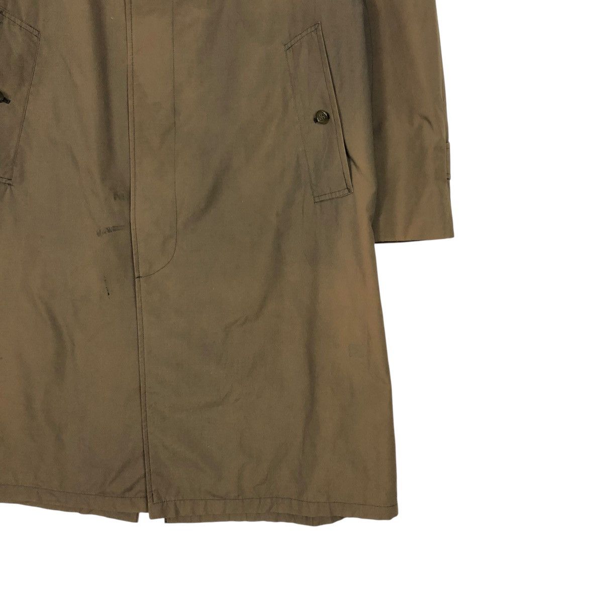 Burberry 🔥VINTAGE LONG JACKET BURBERRYS MADE IN ENGLAND RICH BROWN Size US M / EU 48-50 / 2 - 8 Thumbnail