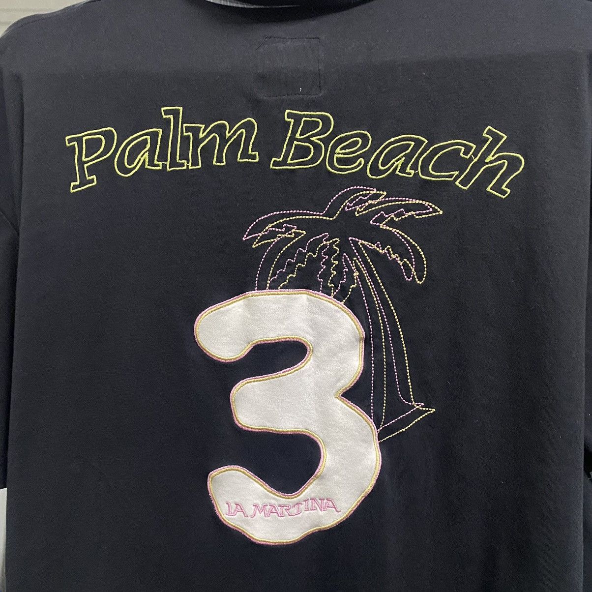 La Martina La martina Polo T-Shirt palm beach big logo #3 Size US XL / EU 56 / 4 - 4 Thumbnail