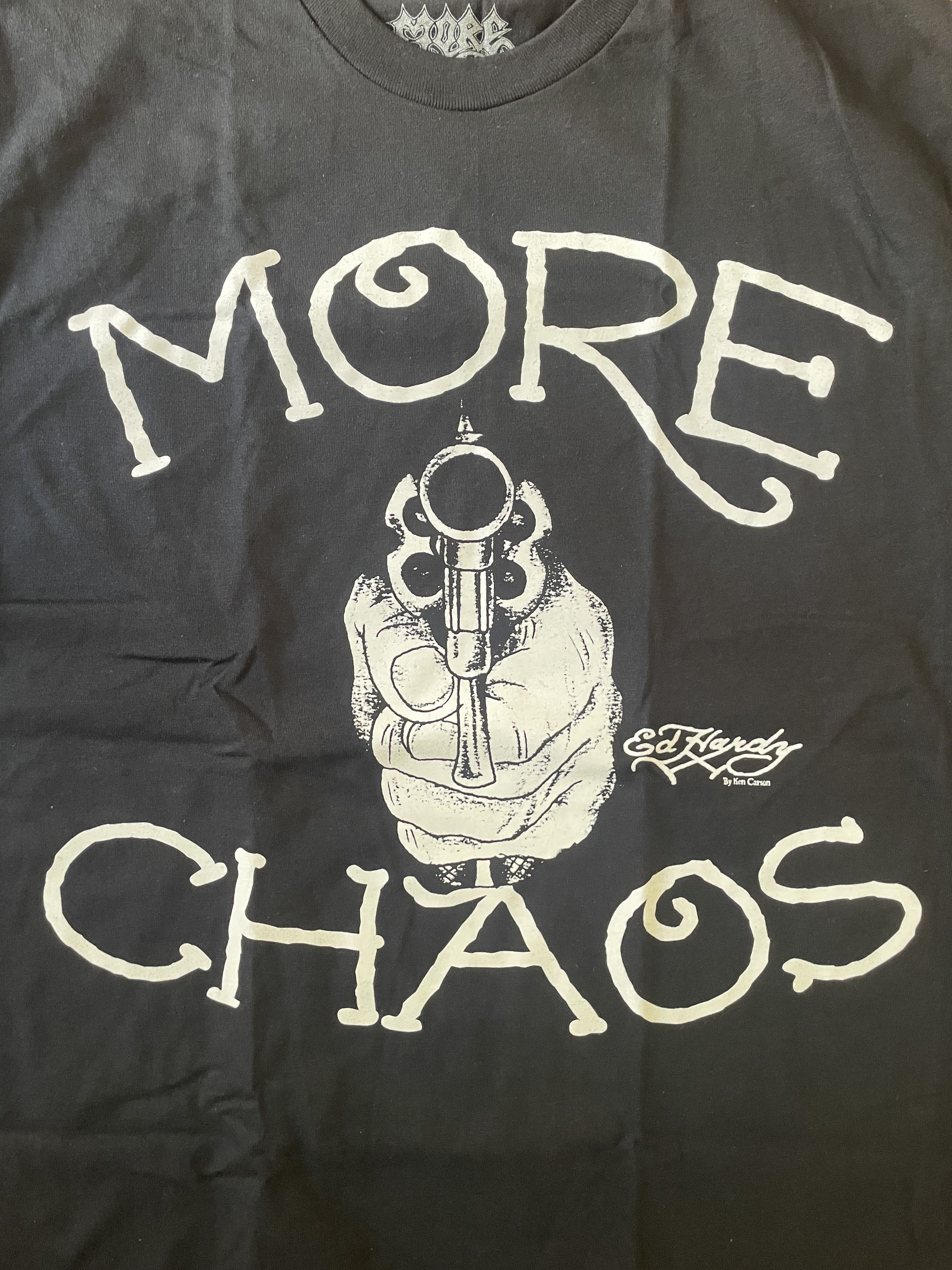 Ken Carson Ed Hardy T Shirt sz Large More Chaos