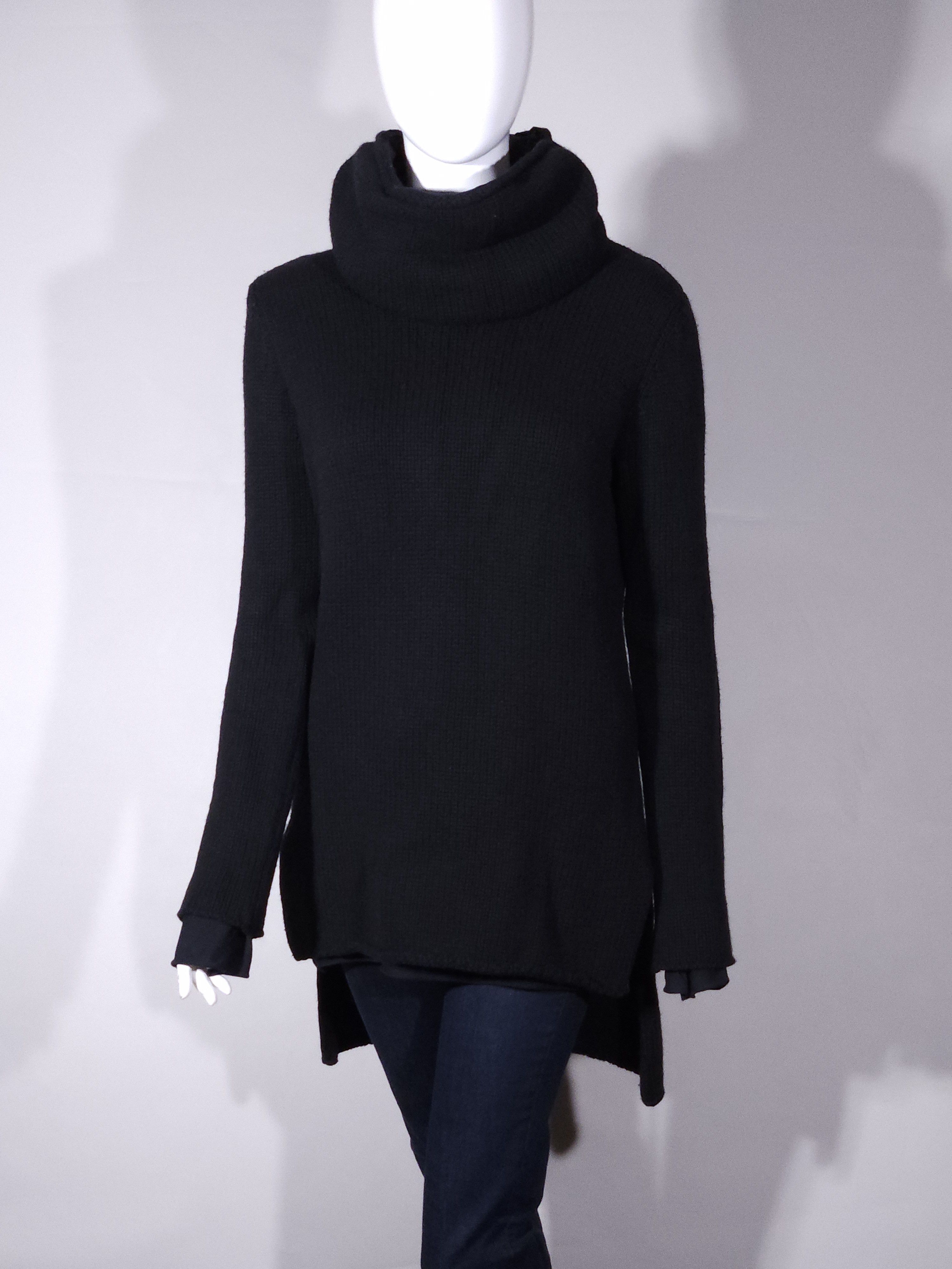 Thom Krom Thom Krom Wool Sweater Knit High Tube Neck Lined size S Size S / US 4 / IT 40 - 2 Thumbnail