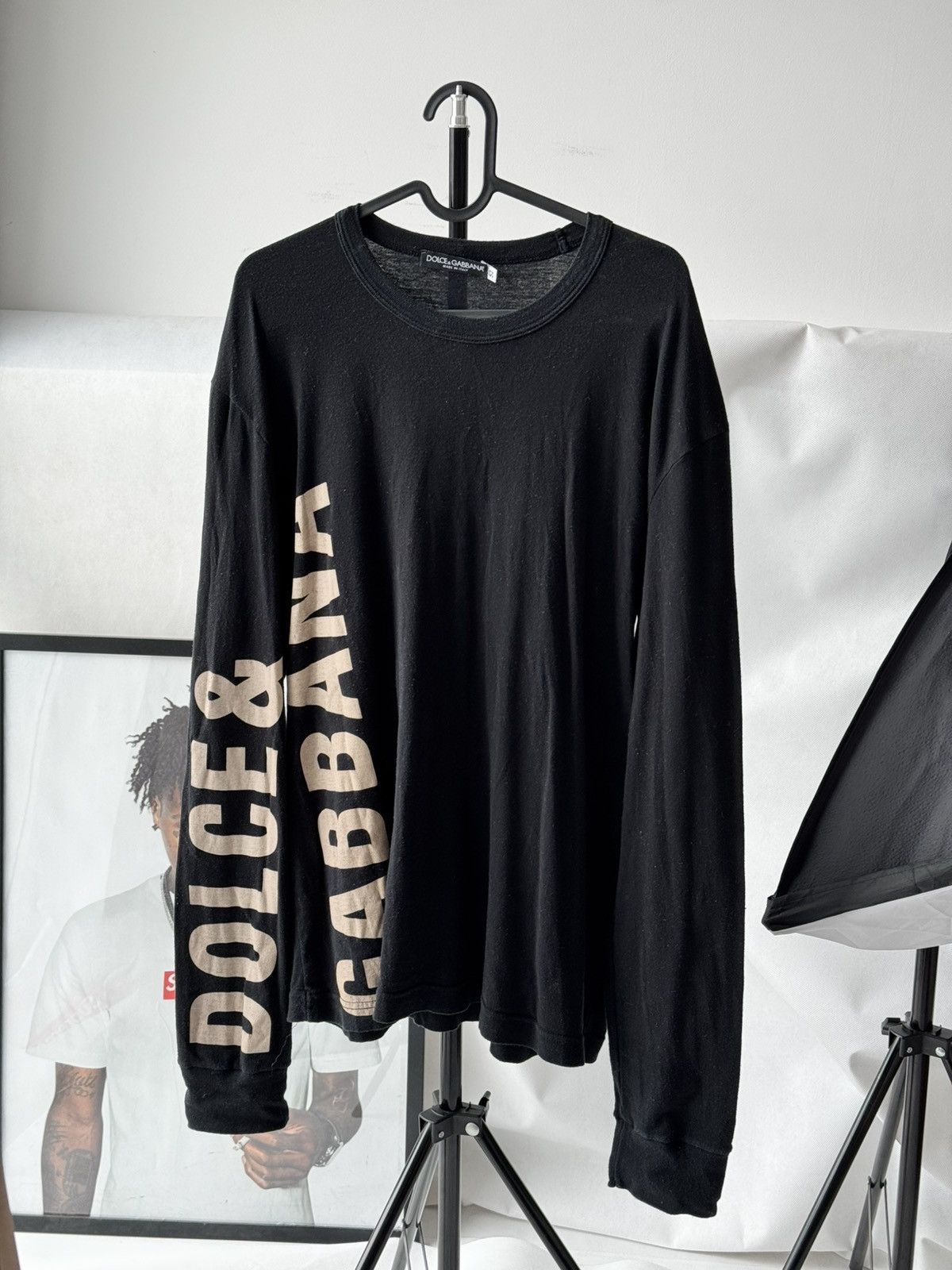 Dolce & Gabbana Vintage v2k Dolce&Gabbana Longsleeve big logo size M Size US L / EU 52-54 / 3 - 1 Thumbnail