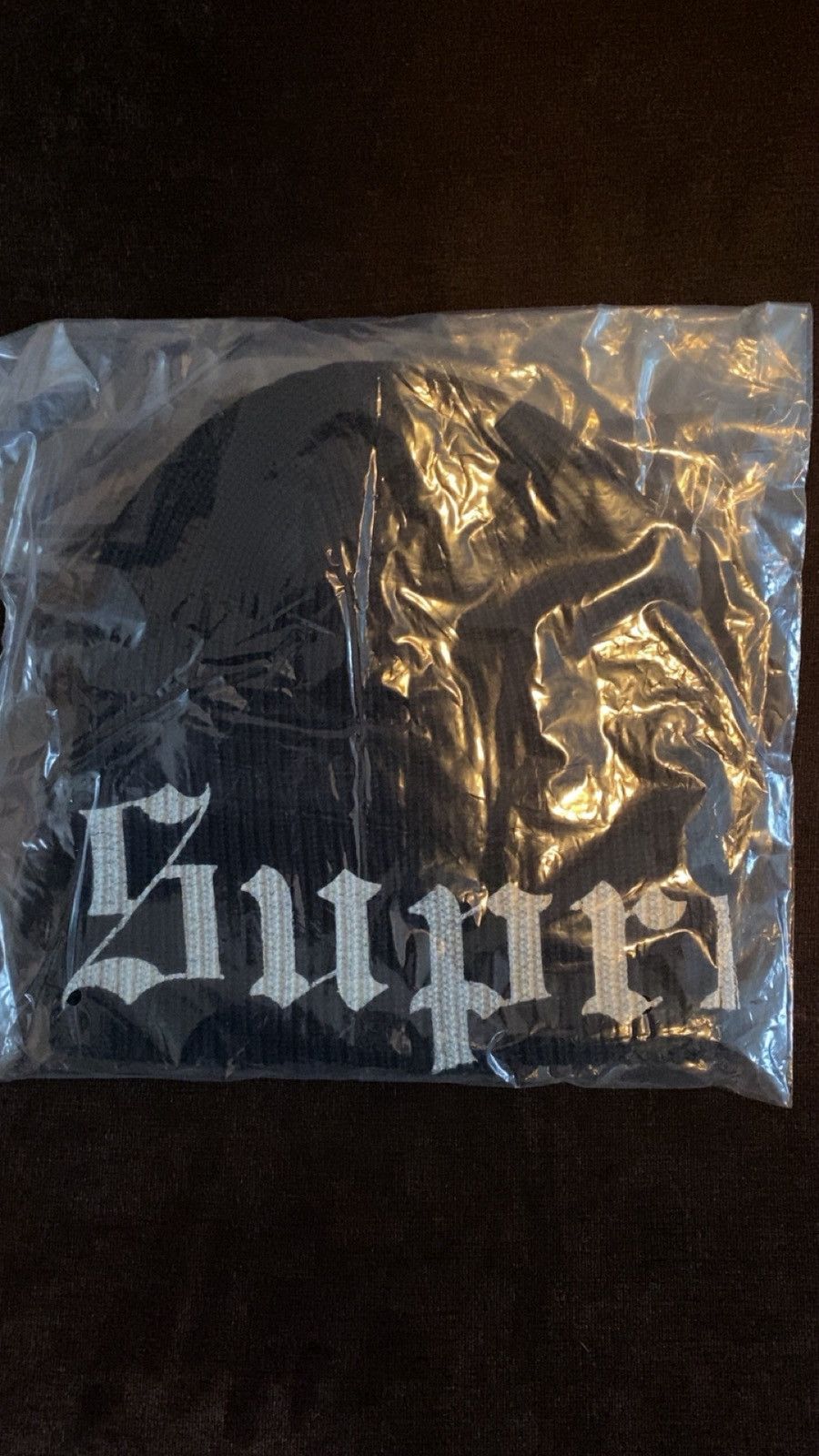 Supreme Supreme old english printed beanie Size ONE SIZE - 1 Thumbnail