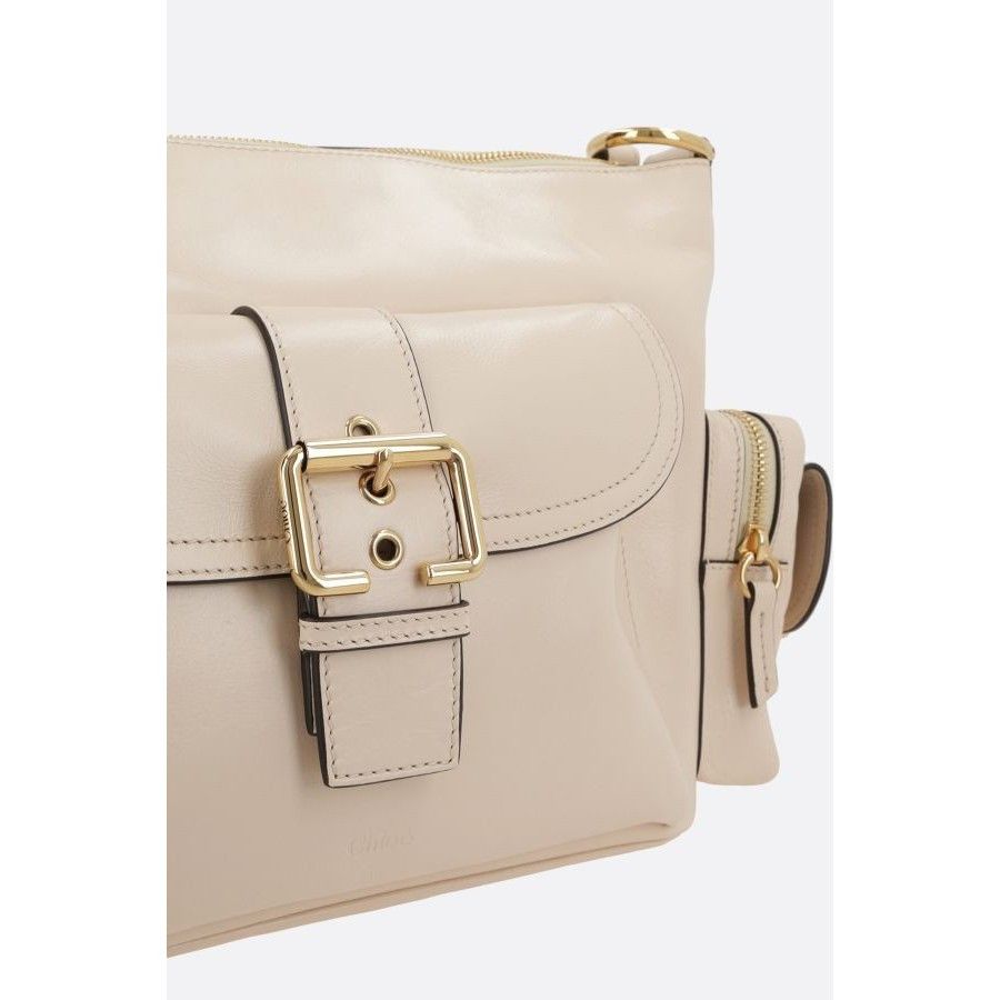 Chloe Chloe Medium Camera Beige Glossy Shoulder Bag New & Authent Size ONE SIZE - 4 Thumbnail