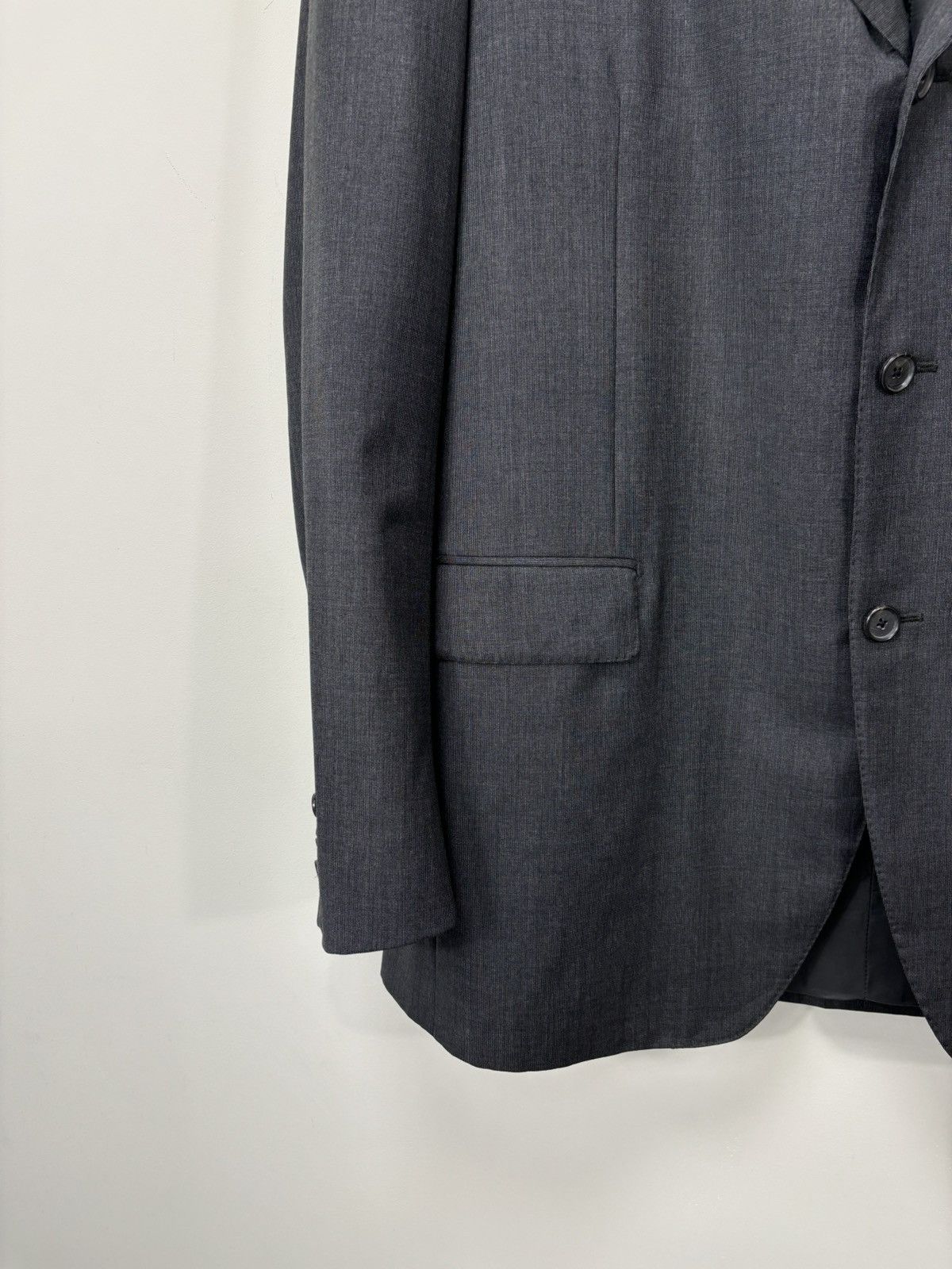 Caruso Raffaele Caruso Loro Piana Wool Men’s Gray Blazer Jacket Size 46L - 5 Thumbnail