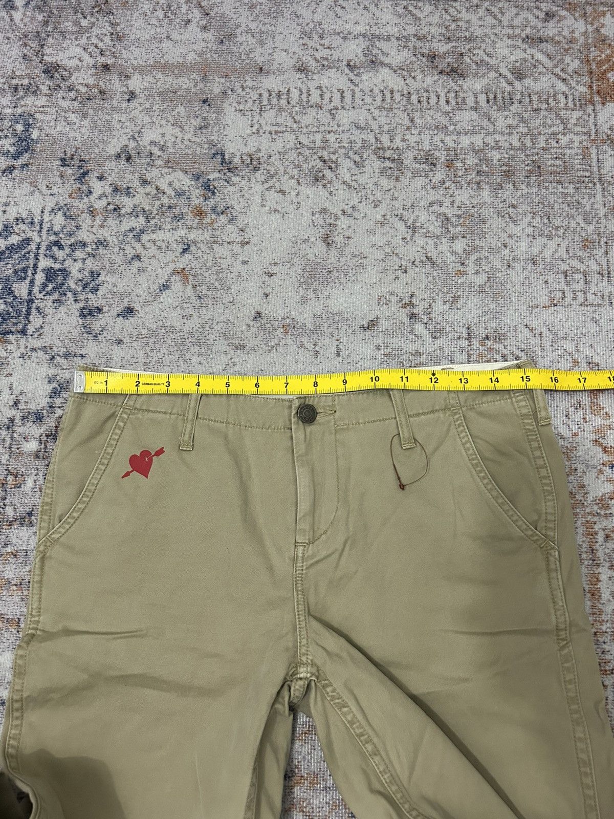 Hysteric Glamour Hysteric Glamour Heart arrow Chinos Pants Size US 30 / EU 46 - 11 Thumbnail