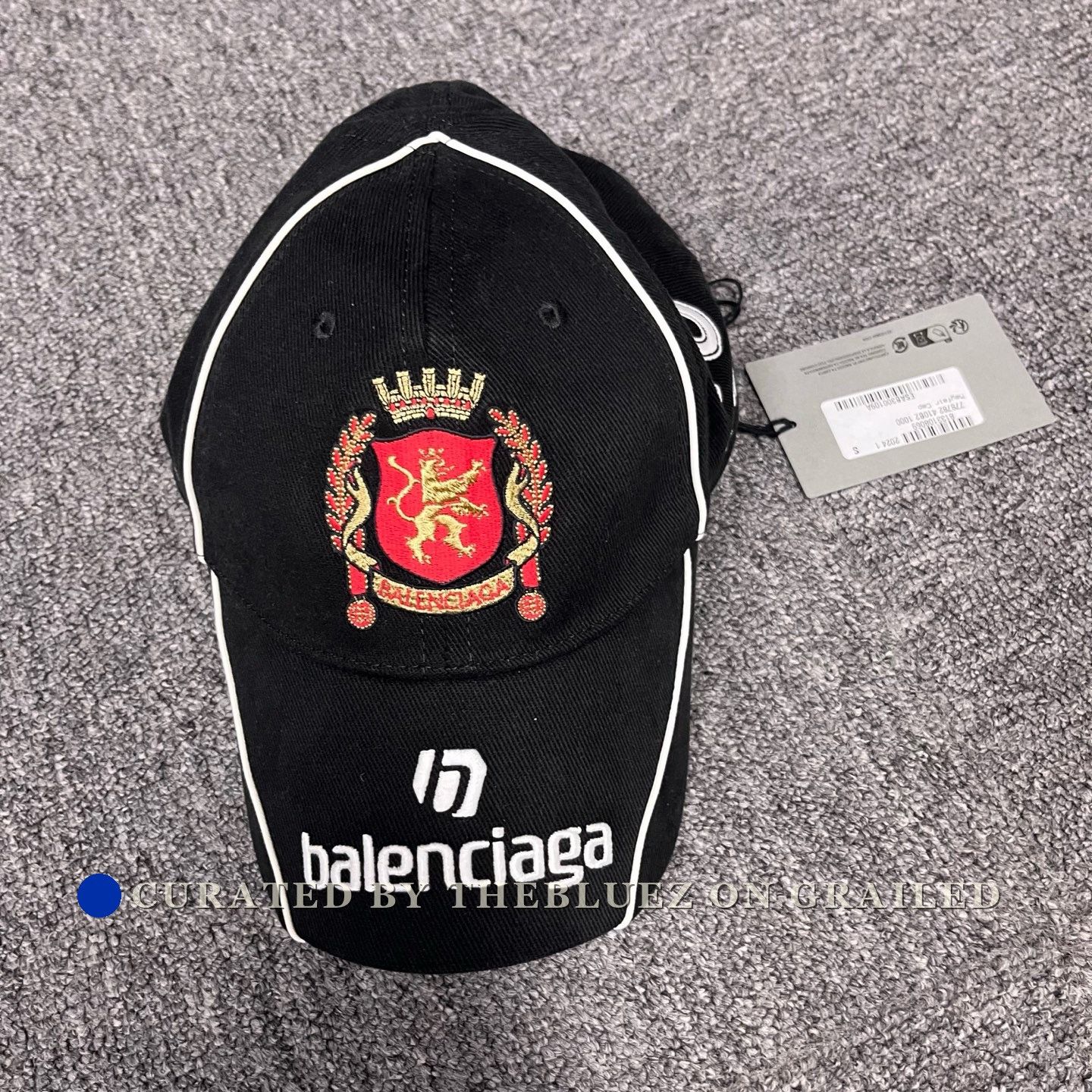 Balenciaga × Playstation Balenciaga PS5 Black Cap | Grailed